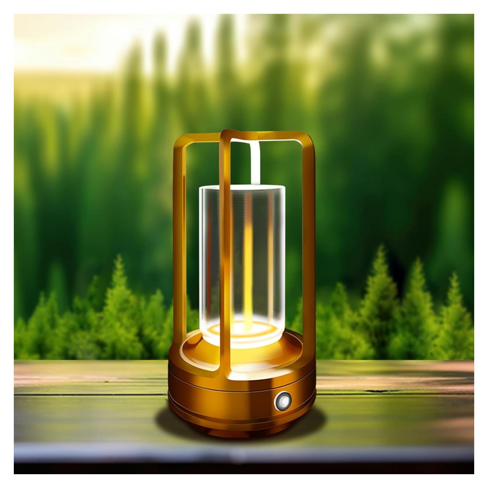 Lámpara de Mesa Portátil LAYSHINEEN 4000 mAh LED Regulable