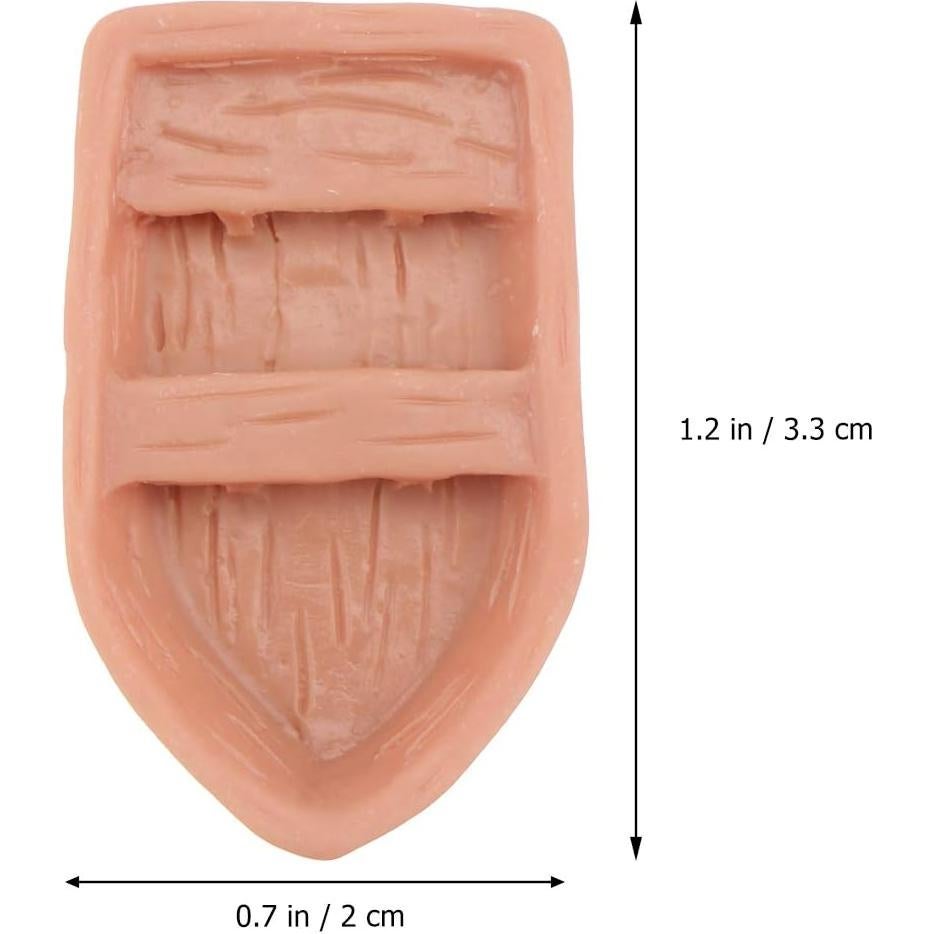 Adornos de Barco en Miniatura LOGOFUN 48 Piezas Resina