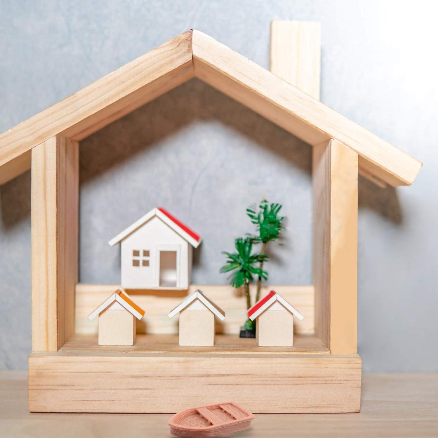 Adornos de Barco en Miniatura LOGOFUN 48 Piezas Resina