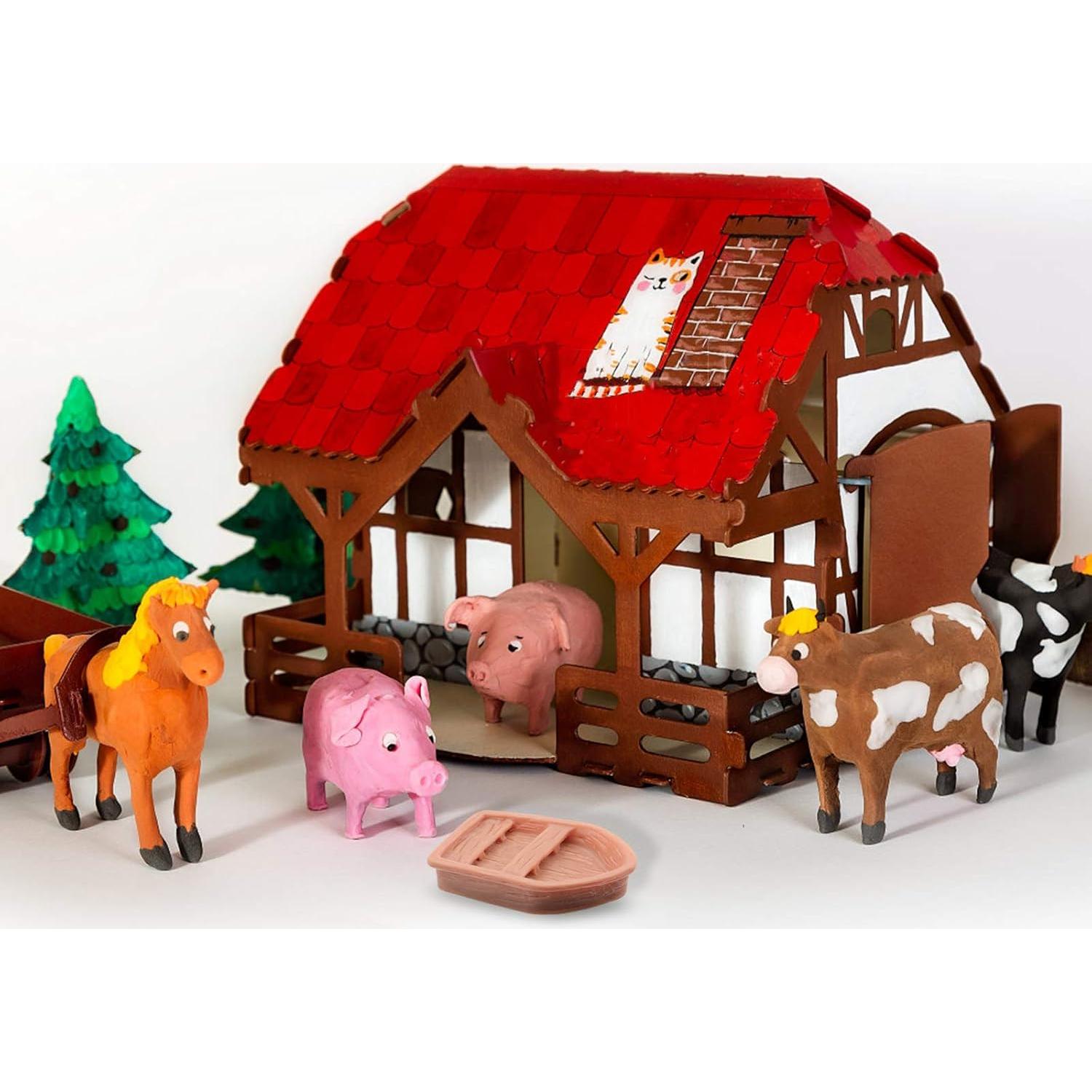 Adornos de Barco en Miniatura LOGOFUN 48 Piezas Resina