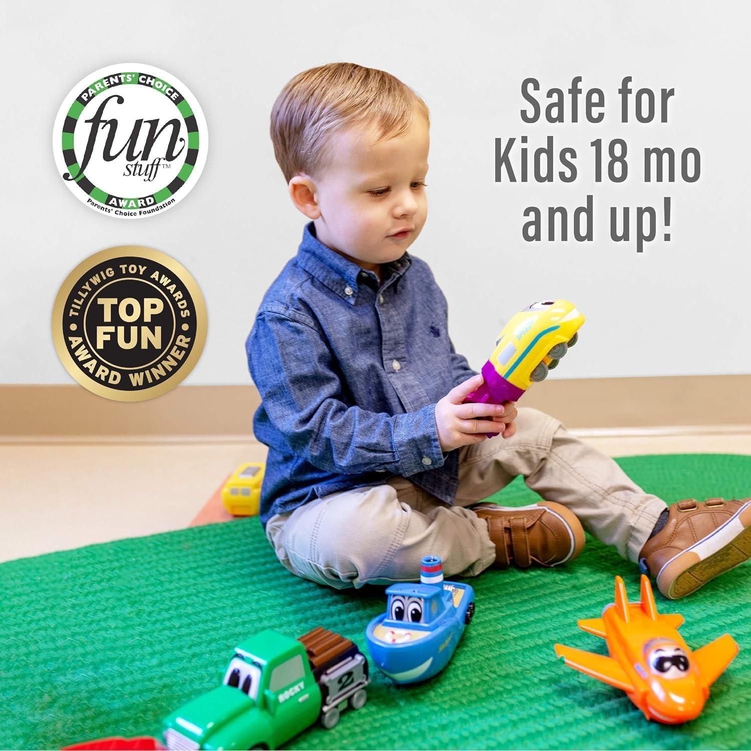 Juego Magnético Mix or Match Junior 8 Piezas - Vehículos