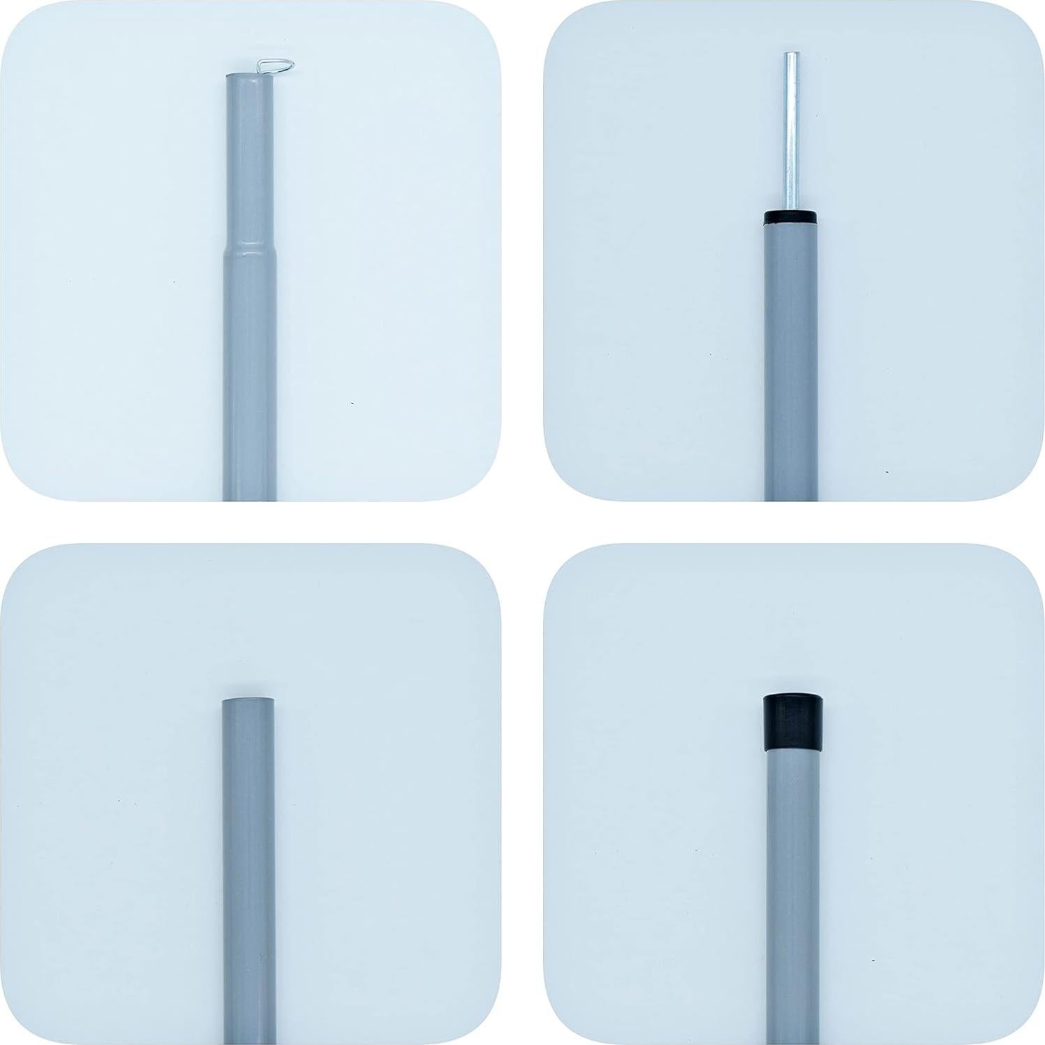 Varillas de tienda ajustables BATDIYOW - Juego de 2, 190.5 cm