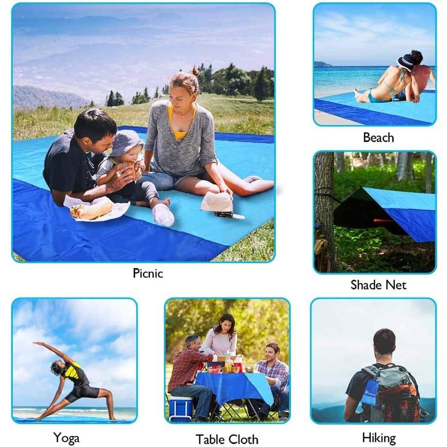 Manta de Playa Sandfree BRILLIRARE 279x215 cm Impermeable