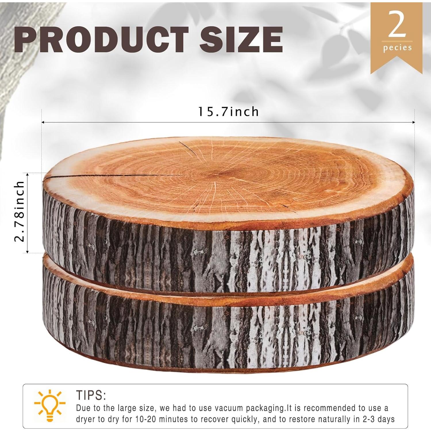 Cojines Redondos Decorativos Queekay 40 cm - 2 Piezas