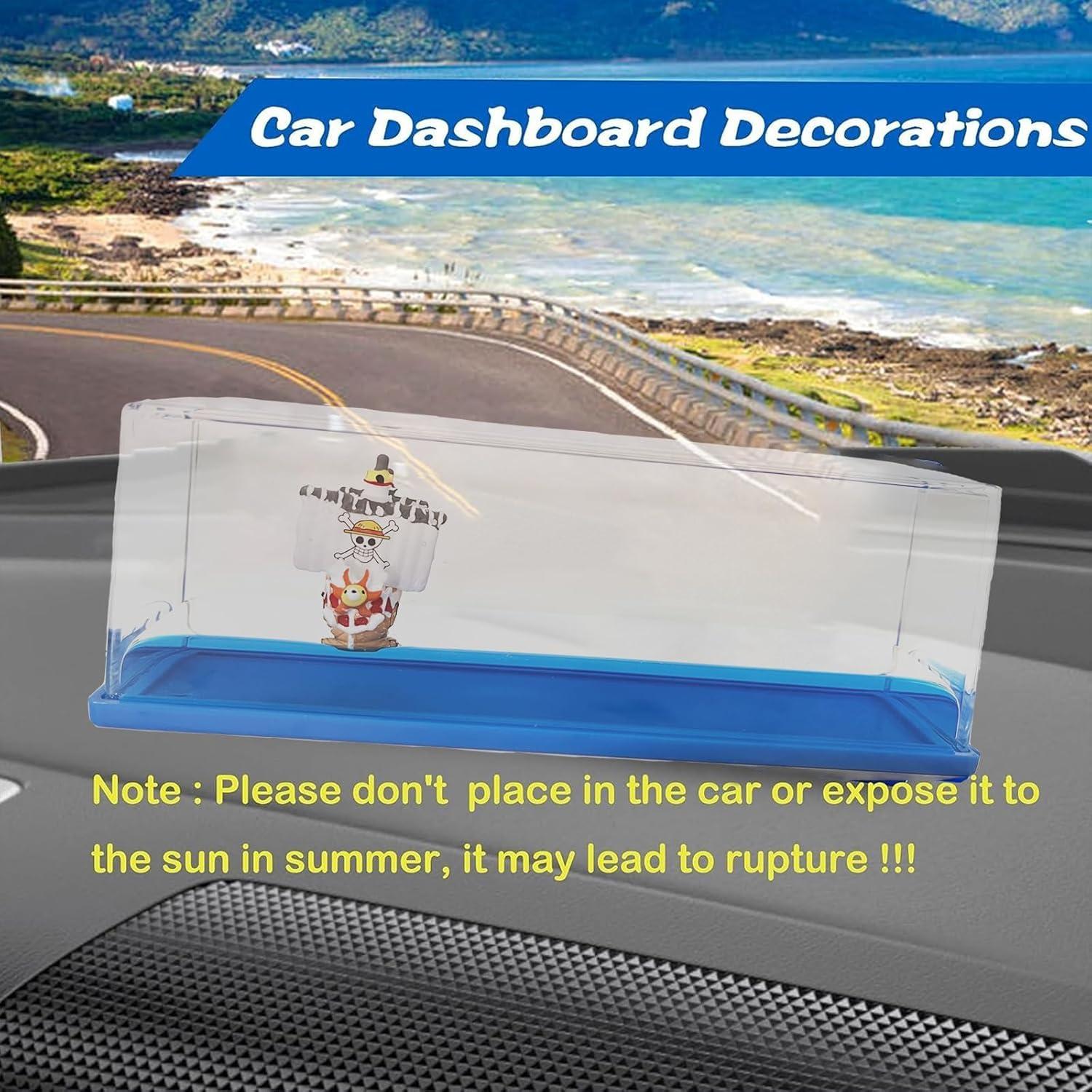 Barco Inhundible Genérico Thousand Sunny Decoración 14.6 cm