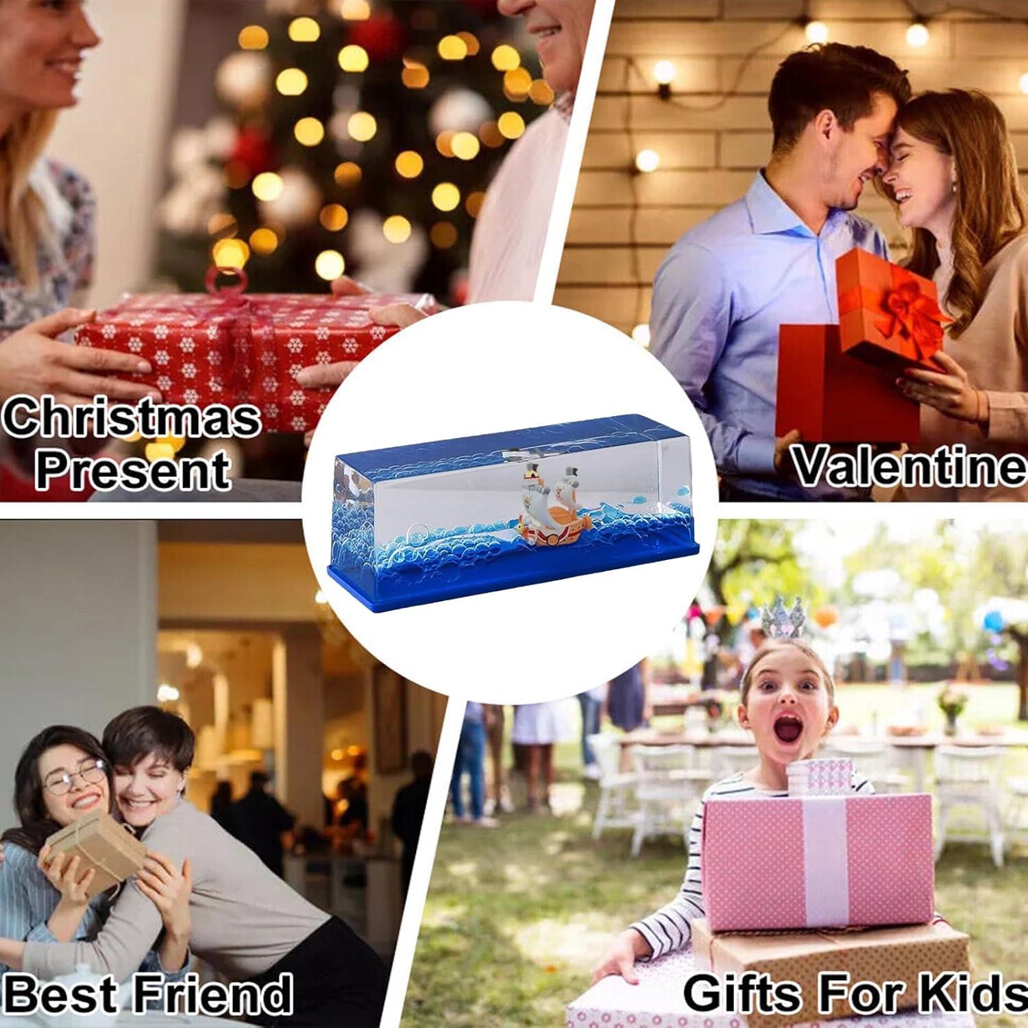 Barco Inhundible Genérico Thousand Sunny Decoración 14.6 cm