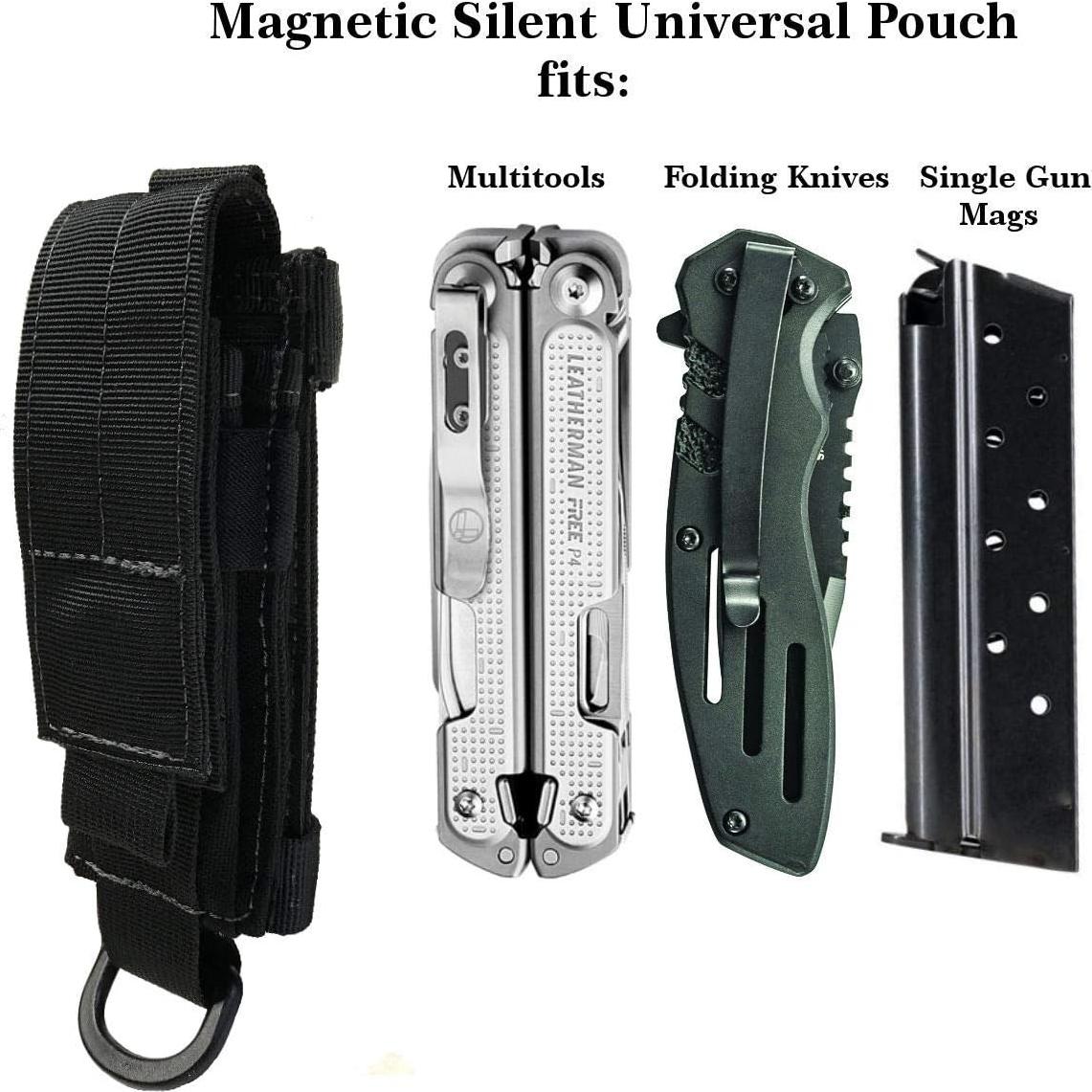 Pouch Multi Herramientas Miles Tactical con Cierre Magnético