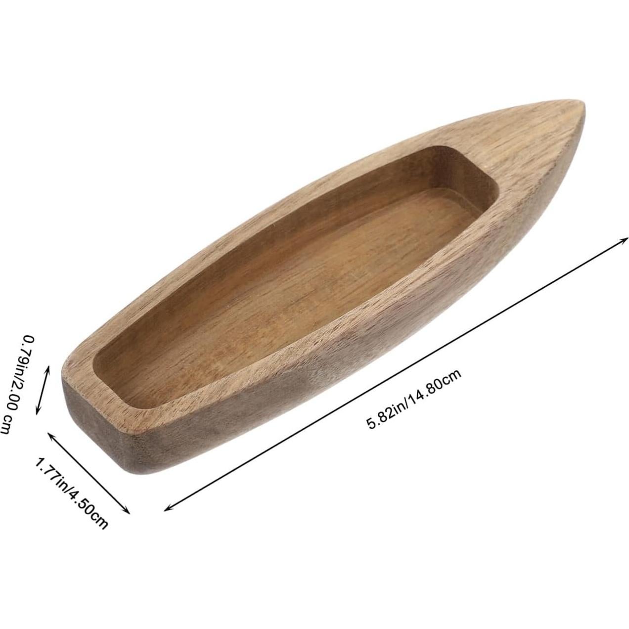 Barco de Madera Operitacx Adorno de Escritorio DIY 14.76 cm