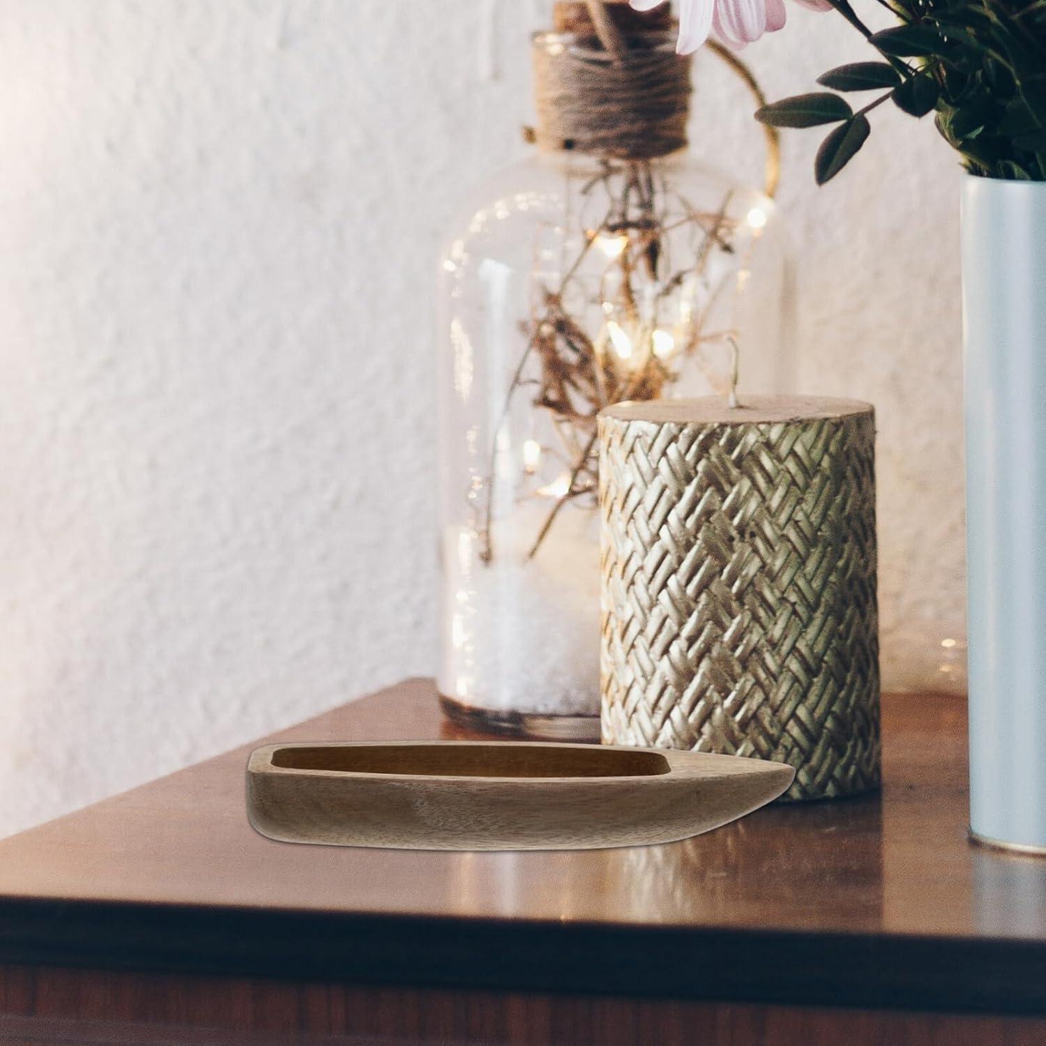 Barco de Madera Operitacx Adorno de Escritorio DIY 14.76 cm