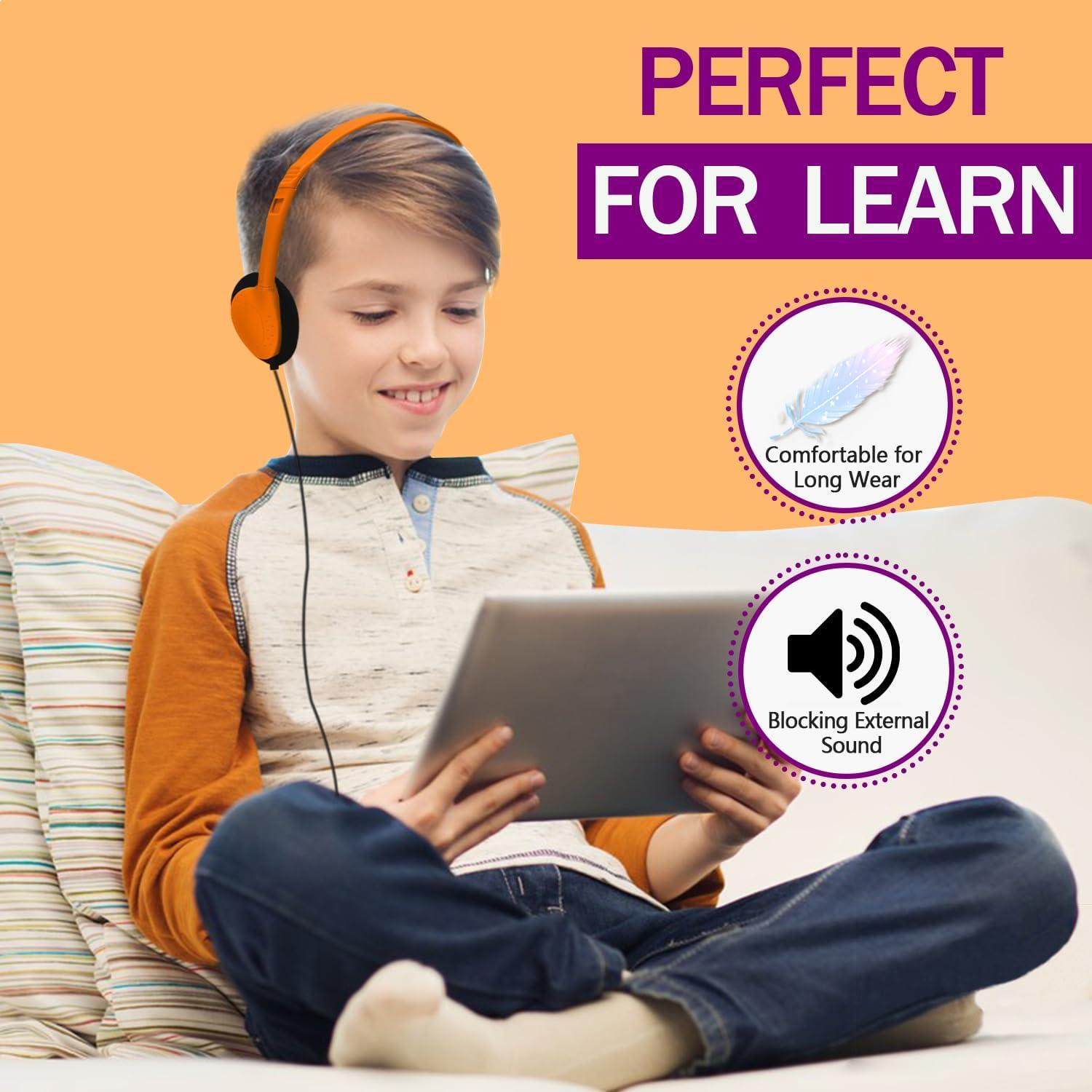 Auriculares Yoley FM857 para Niños y Adultos - Paquete de 6 Colores