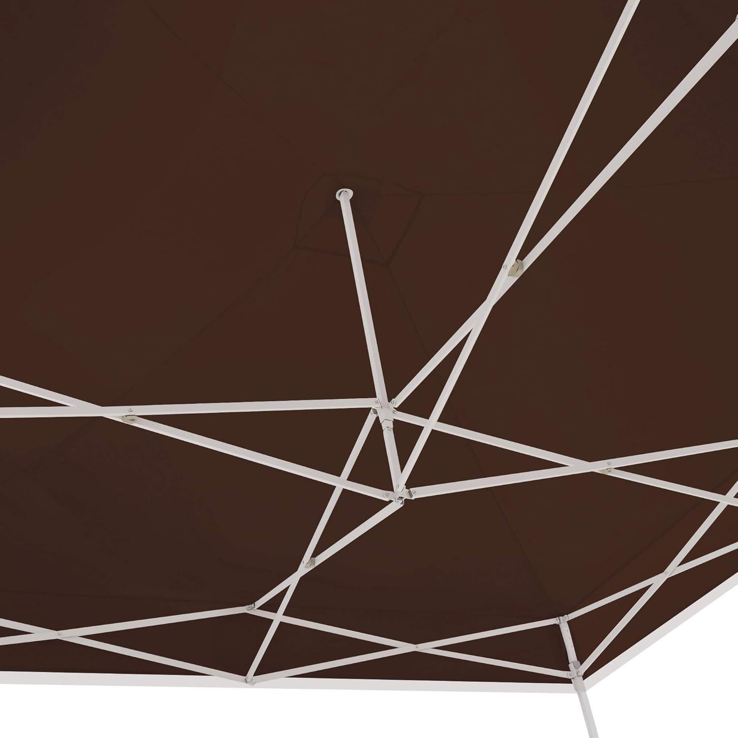 Tienda Plegable 10x10 AMERICAN PHOENIX Marrón Resistente