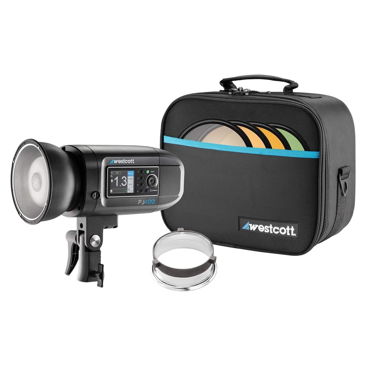 Estroboscópico Westcott FJ400 400Ws TTL HSS AC/DC 2.4kg