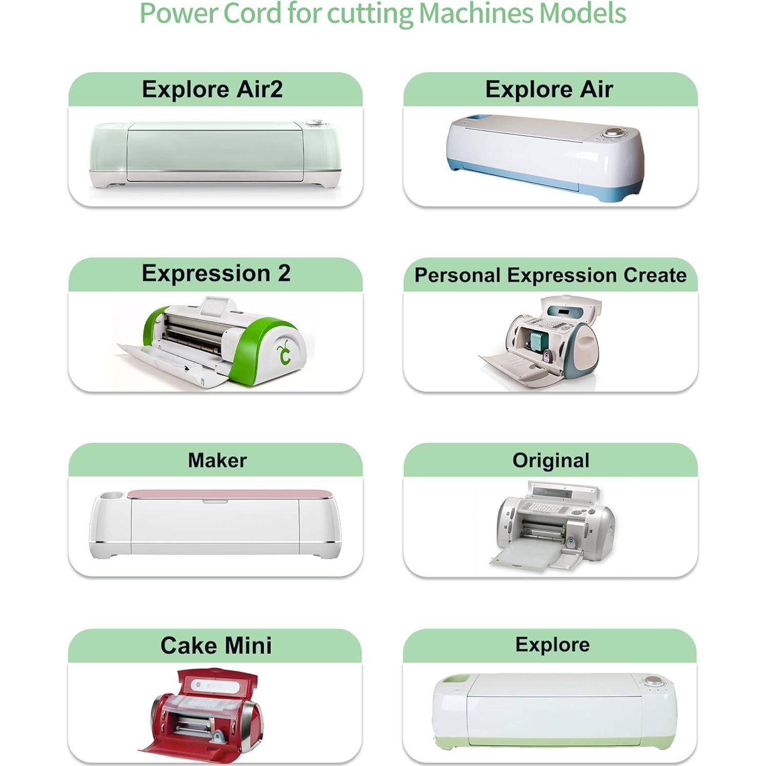 Cable de Alimentación Cricut Explore Air 2 y Maker 18V 2.5A