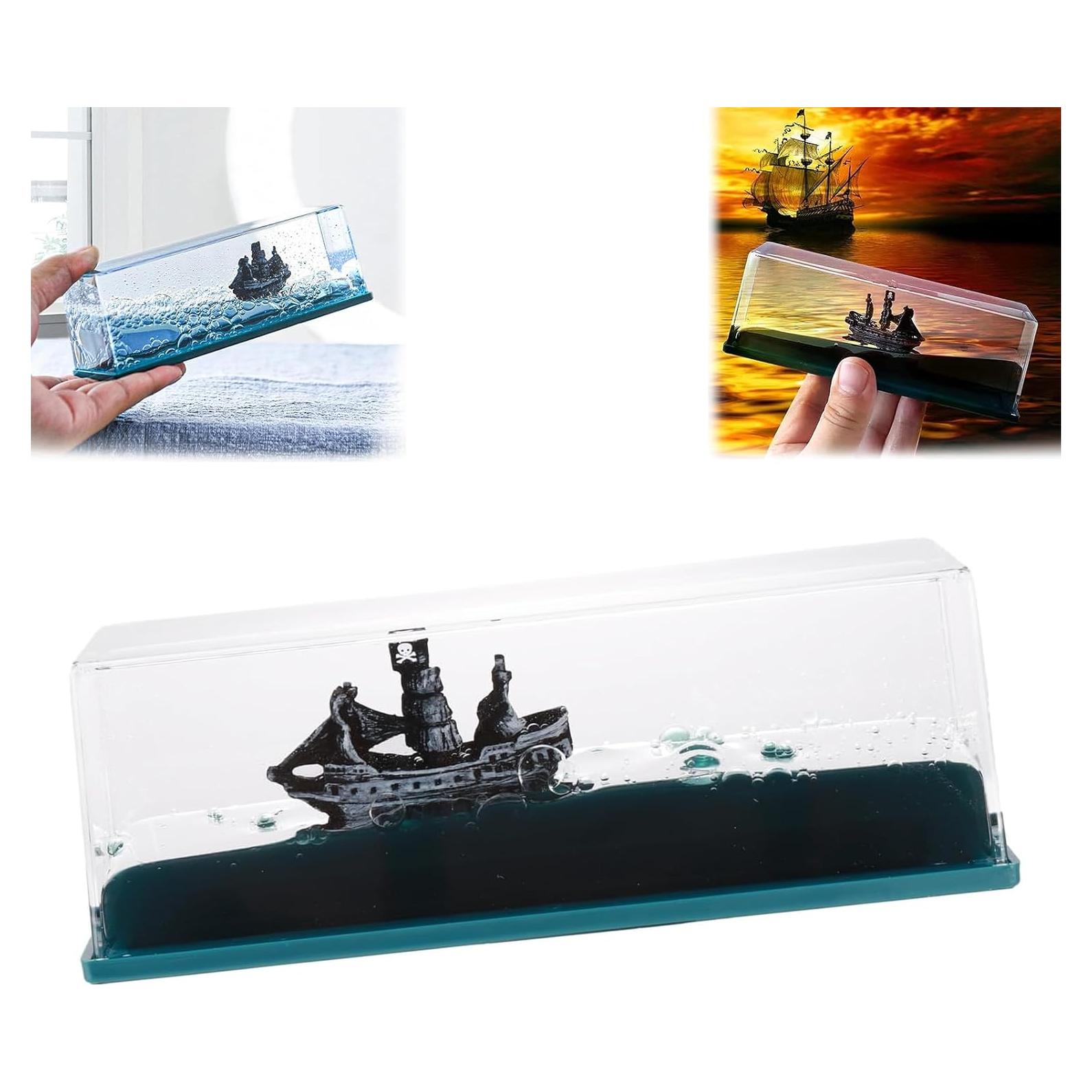 Botella de Deriva Barco Crucero Chilifuli 300g Decoración