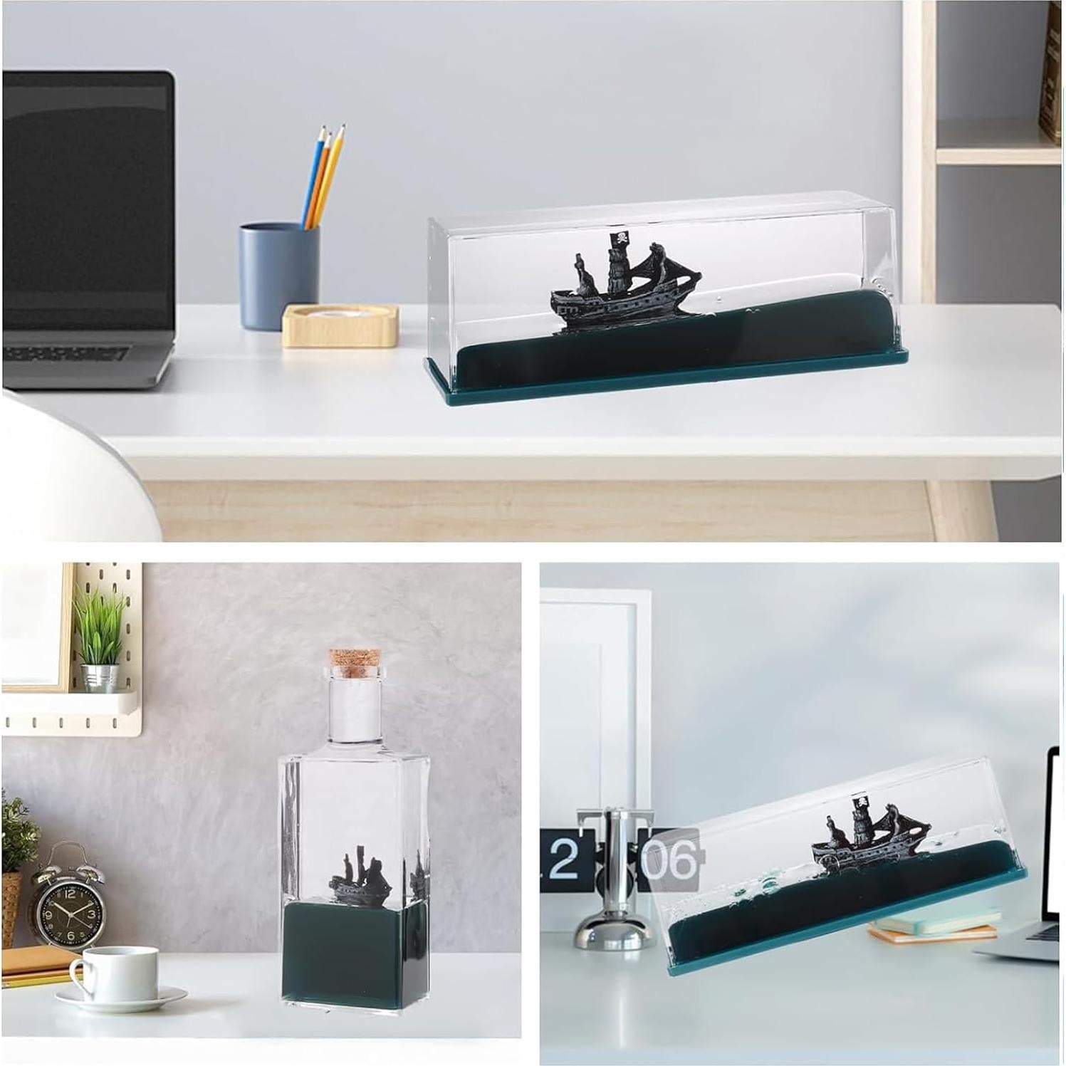 Botella de Deriva Barco Crucero Chilifuli 300g Decoración