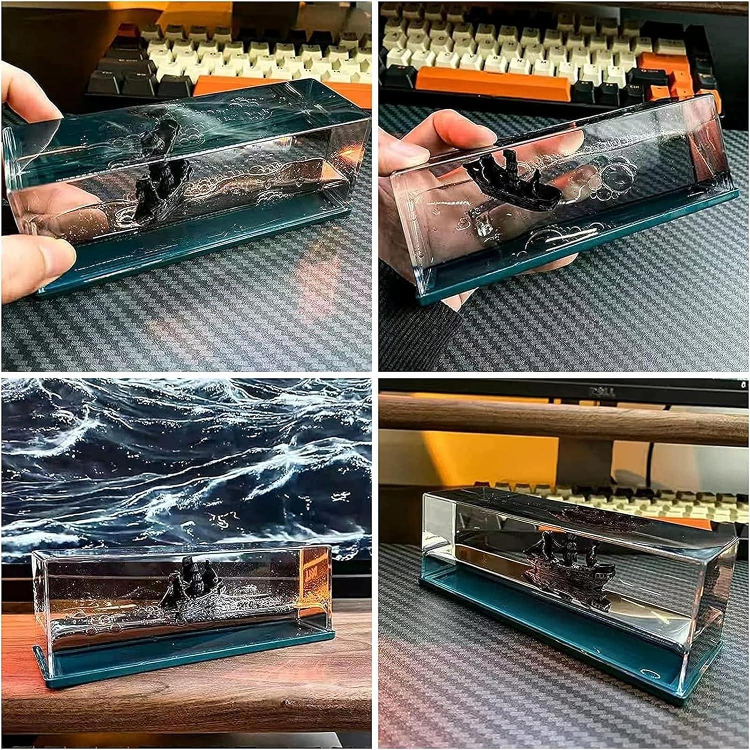 Botella de Deriva Barco Crucero Chilifuli 300g Decoración