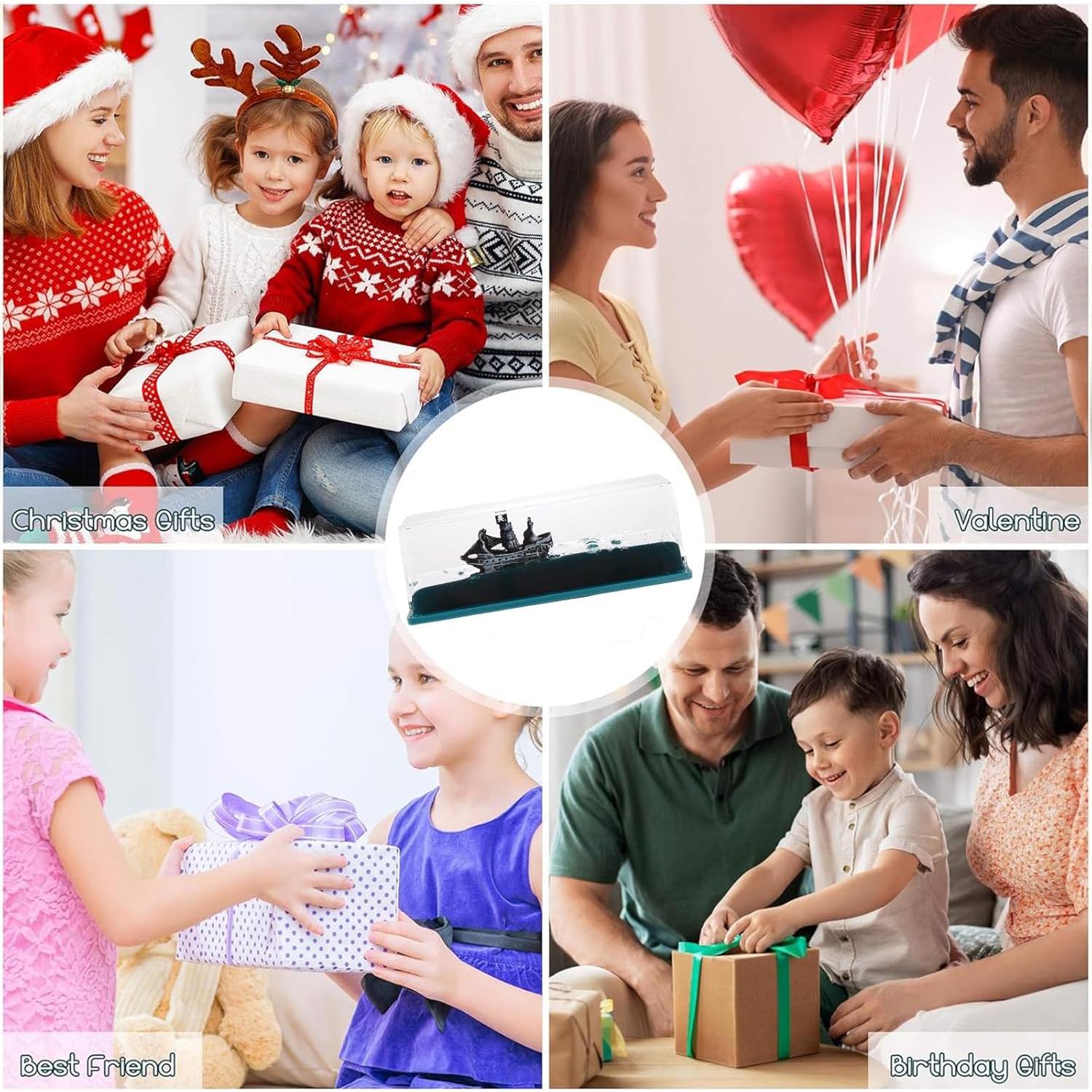 Botella de Deriva Barco Crucero Chilifuli 300g Decoración