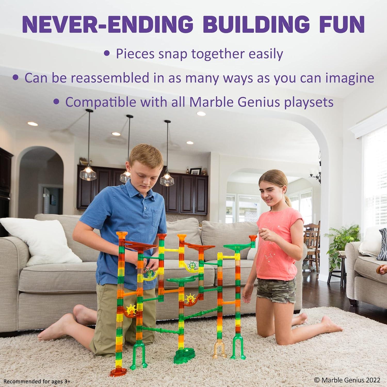 Juego de Canicas Marble Genius Dinosaurio - 130 Piezas