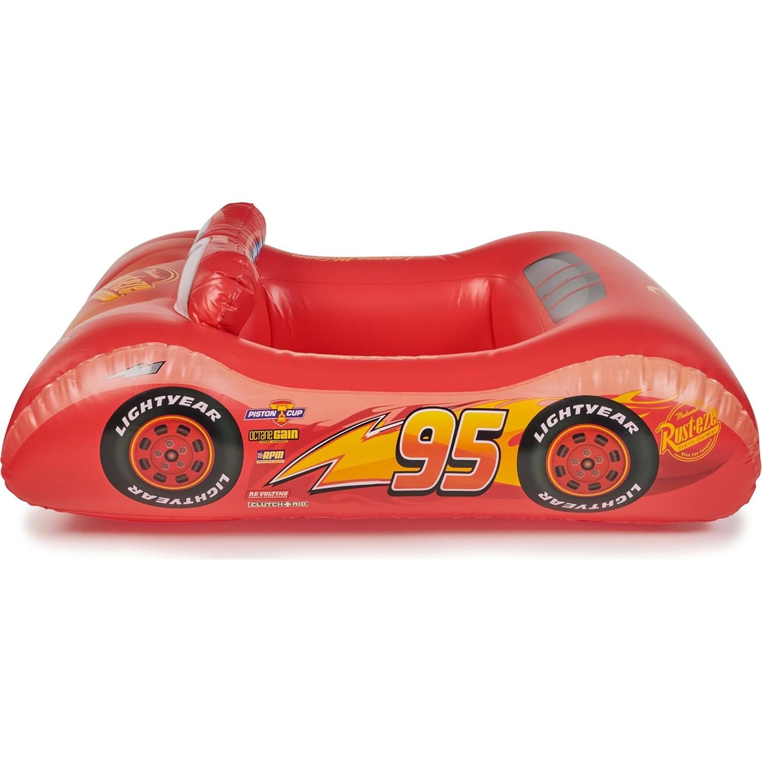 Flotador Inflable Swimways Cars Lightning McQueen 75x63 cm