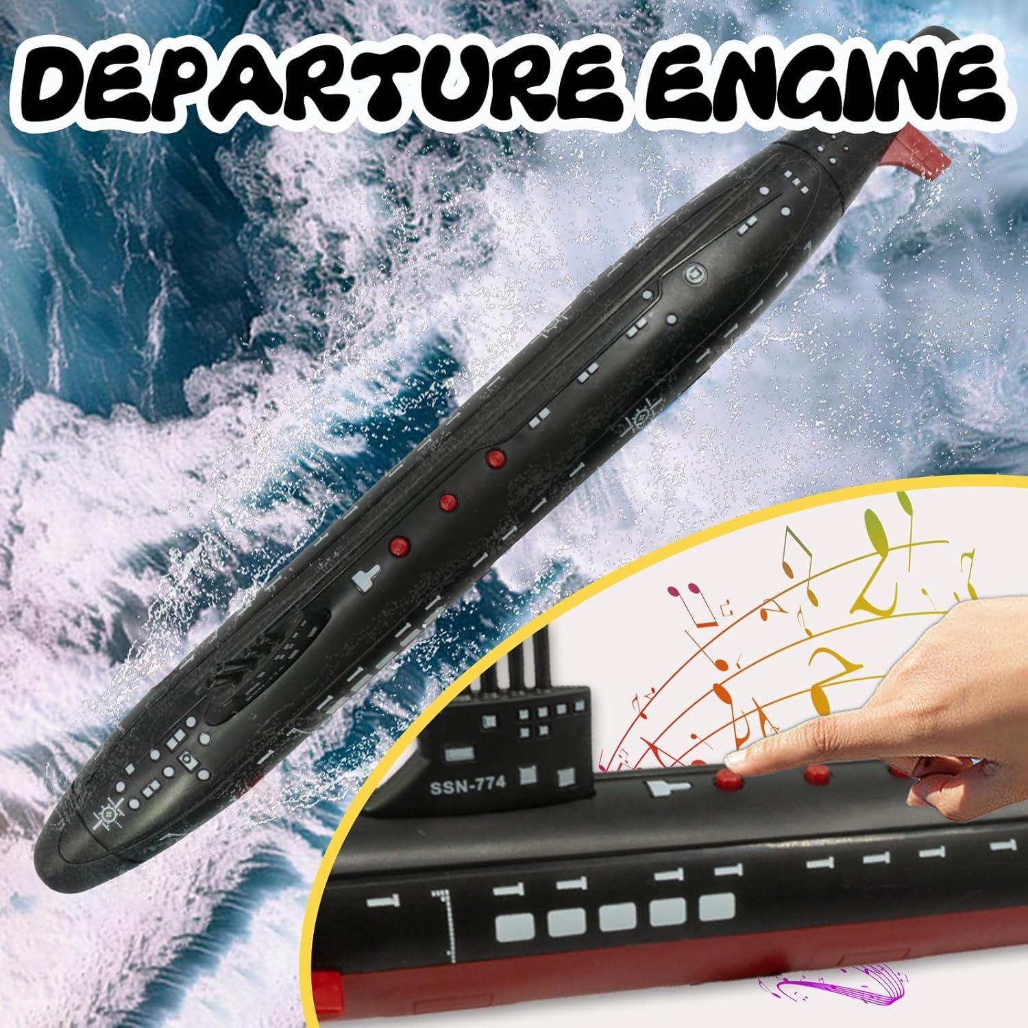 Juguete Submarino Militar OTONOPI 41.91 cm con Sonido