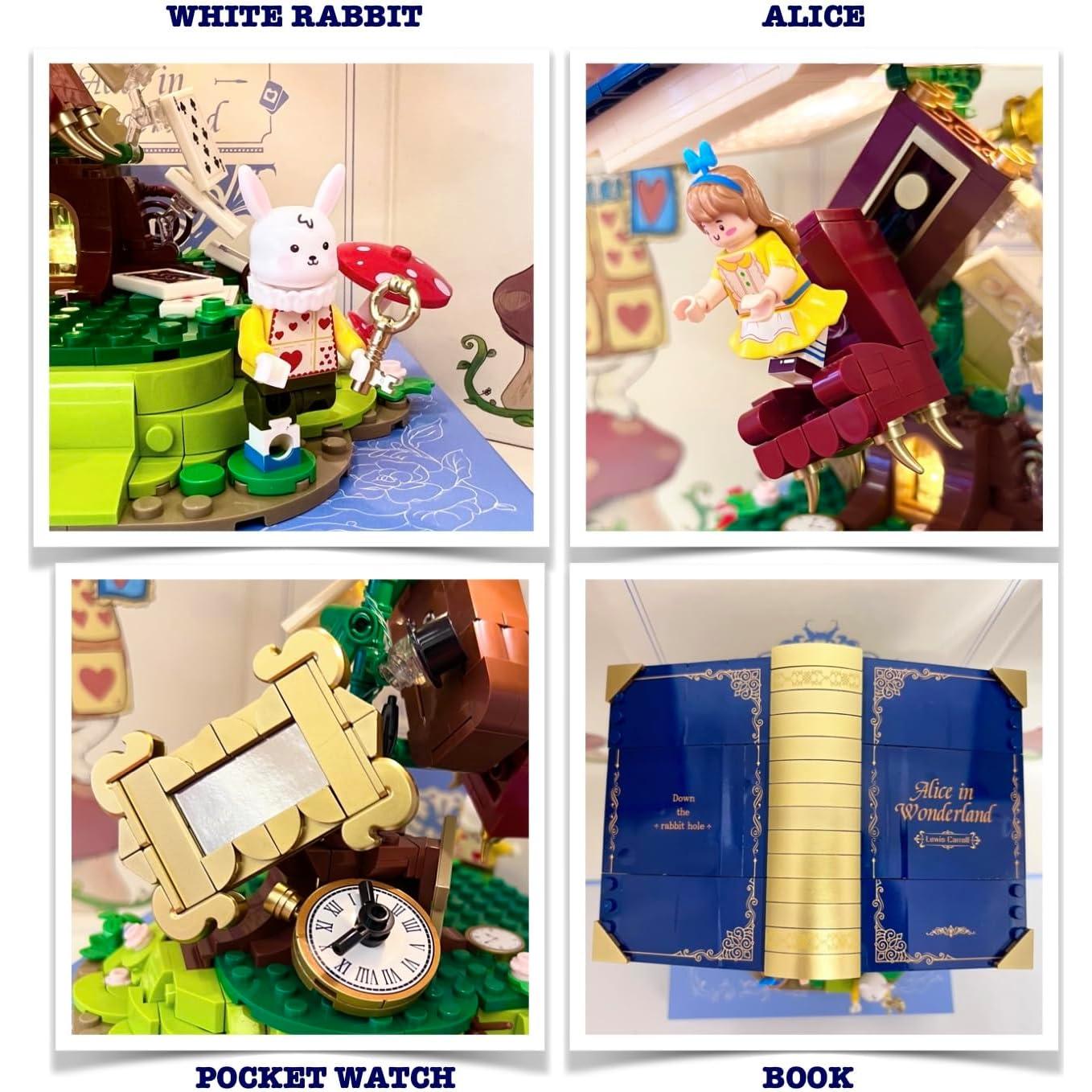 Juego de Bloques Alicia en el País de las Maravillas 650 Piezas