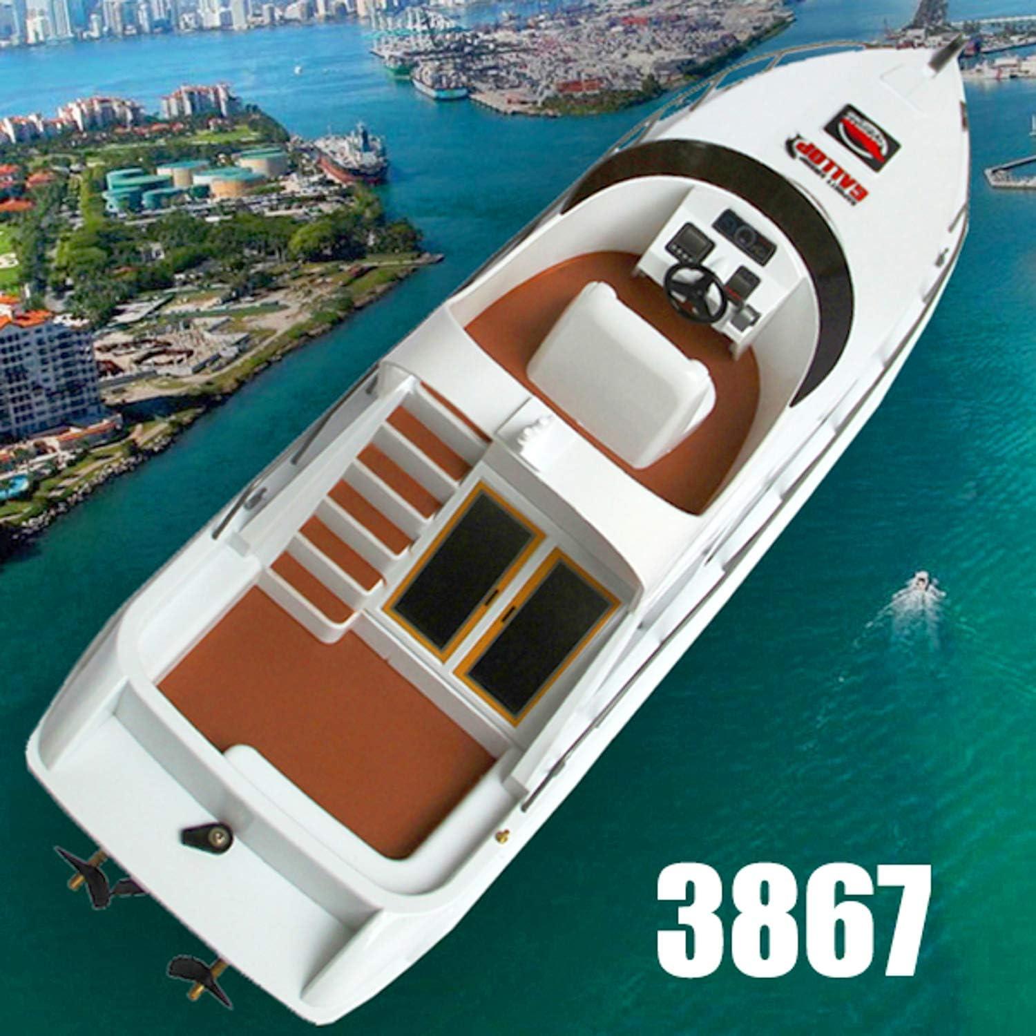 Barco RC POCO DIVO Yate de Lujo 71cm 2.4Ghz Velocidad 25km/h