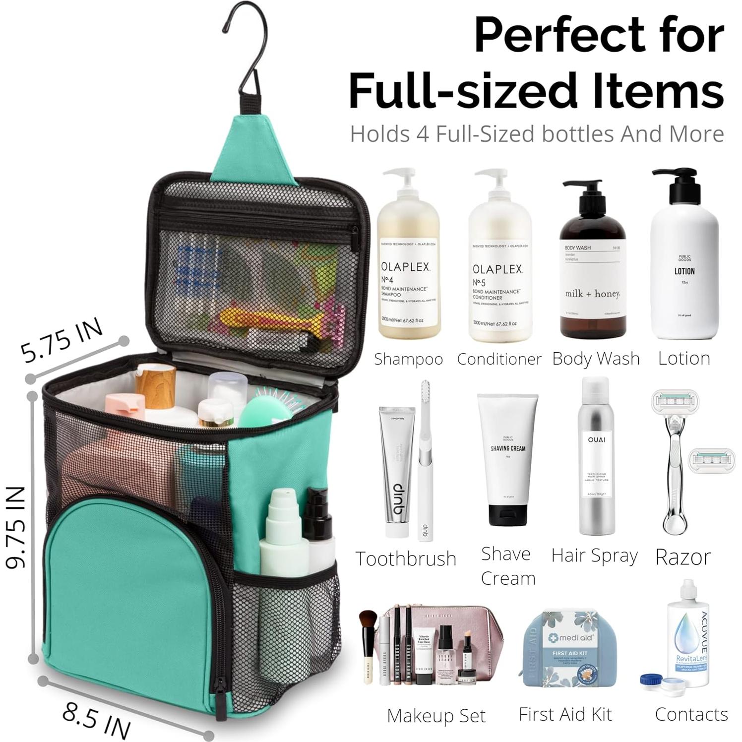 Caddy de Ducha TERRA HOME Aqua - Bolsa Organizadora Plegable 8L