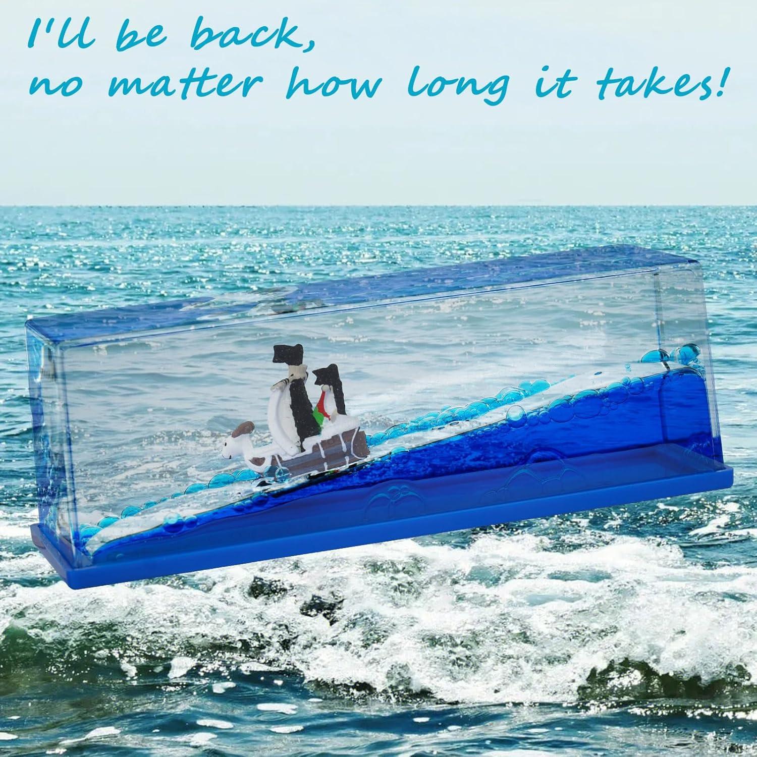 Botella de Deriva Barco Pirata Going Merry 14.6x5.2 cm