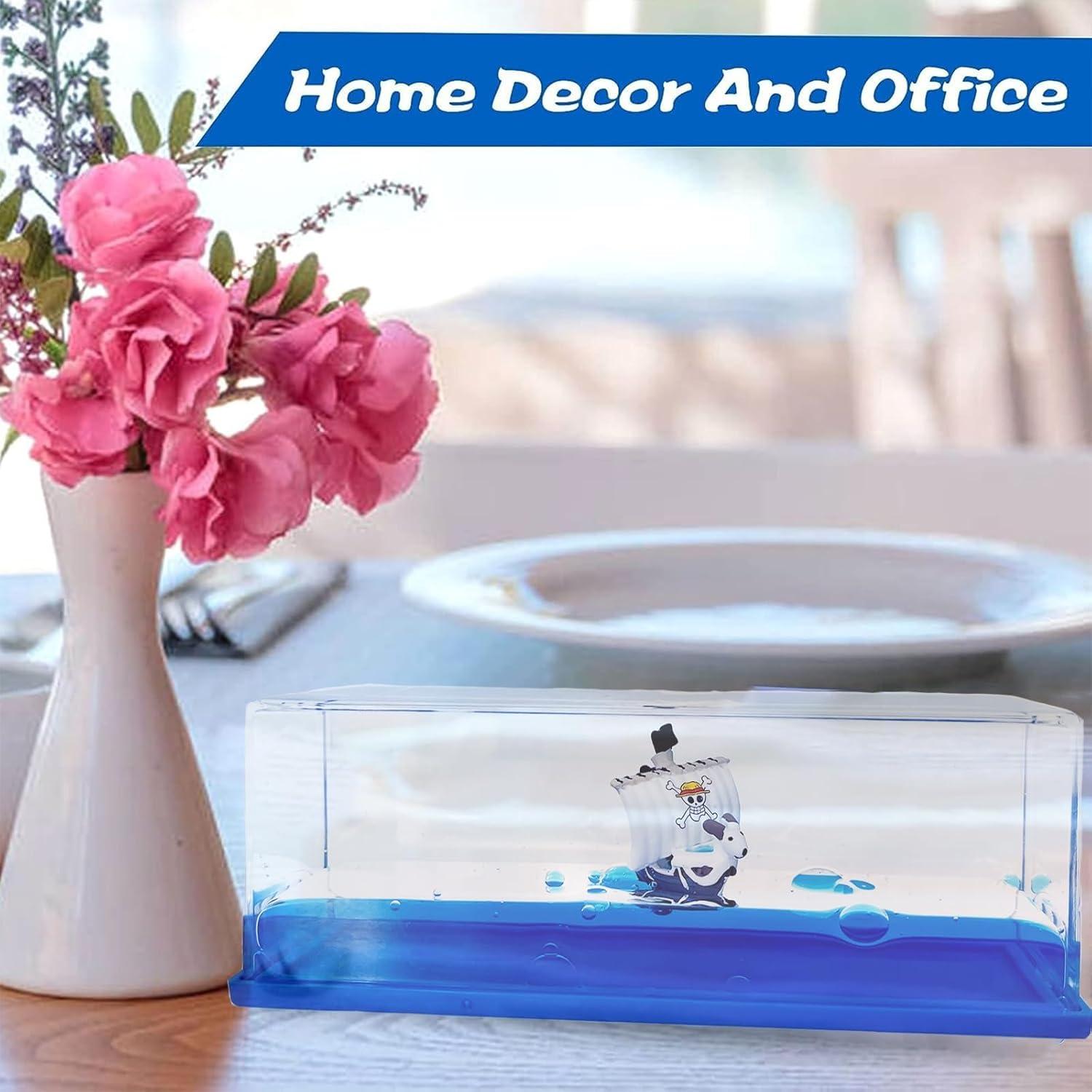 Botella de Deriva Barco Pirata Going Merry 14.6x5.2 cm