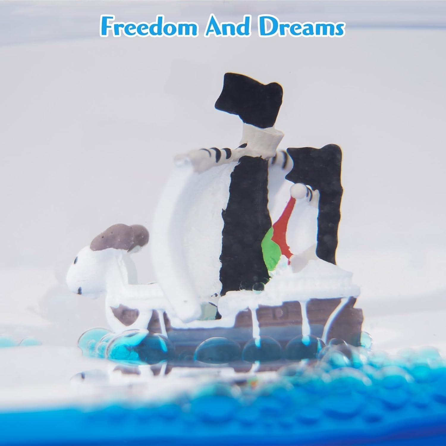 Botella de Deriva Barco Pirata Going Merry 14.6x5.2 cm