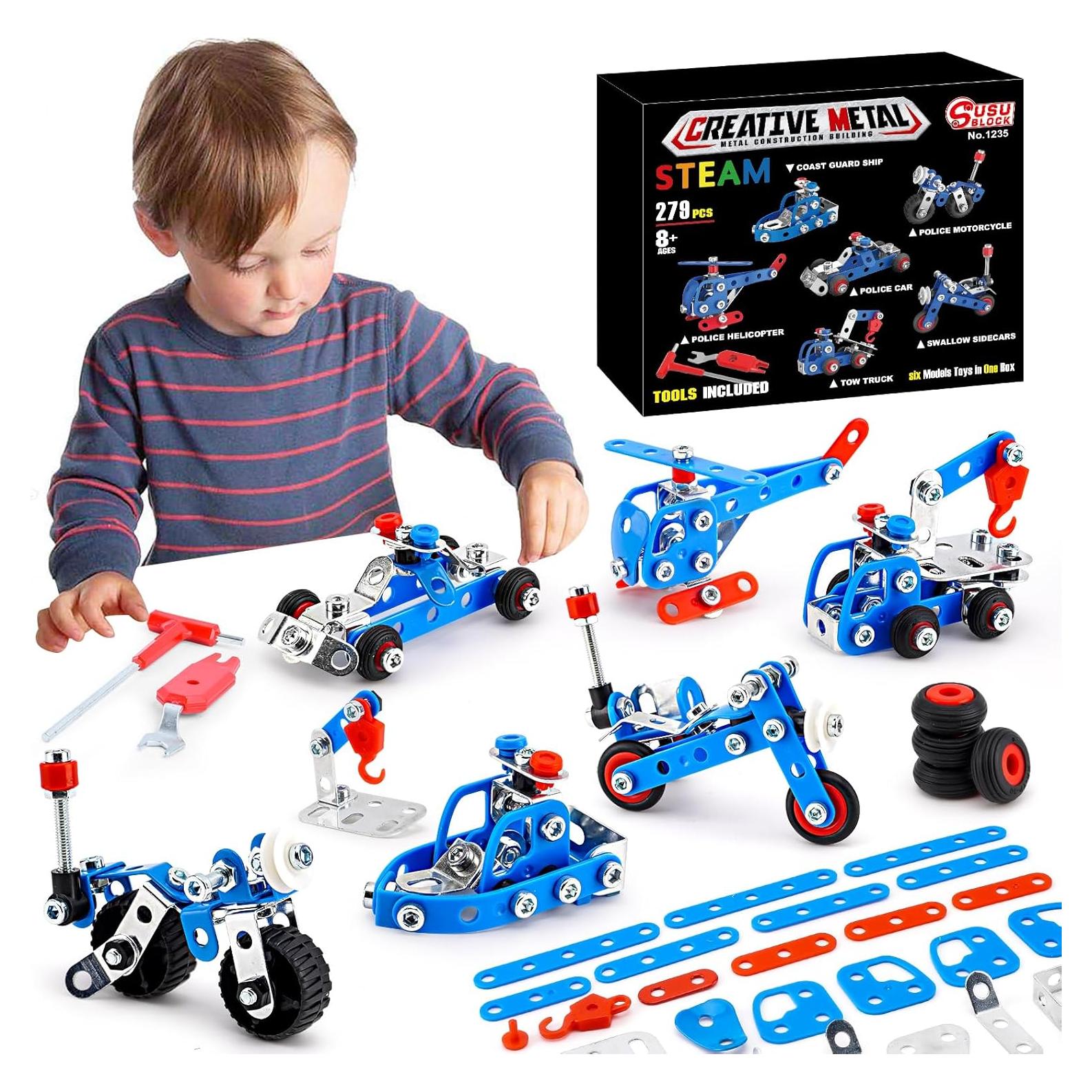 Set de Juguetes de Construcción Policías PANPAPA 279 Piezas