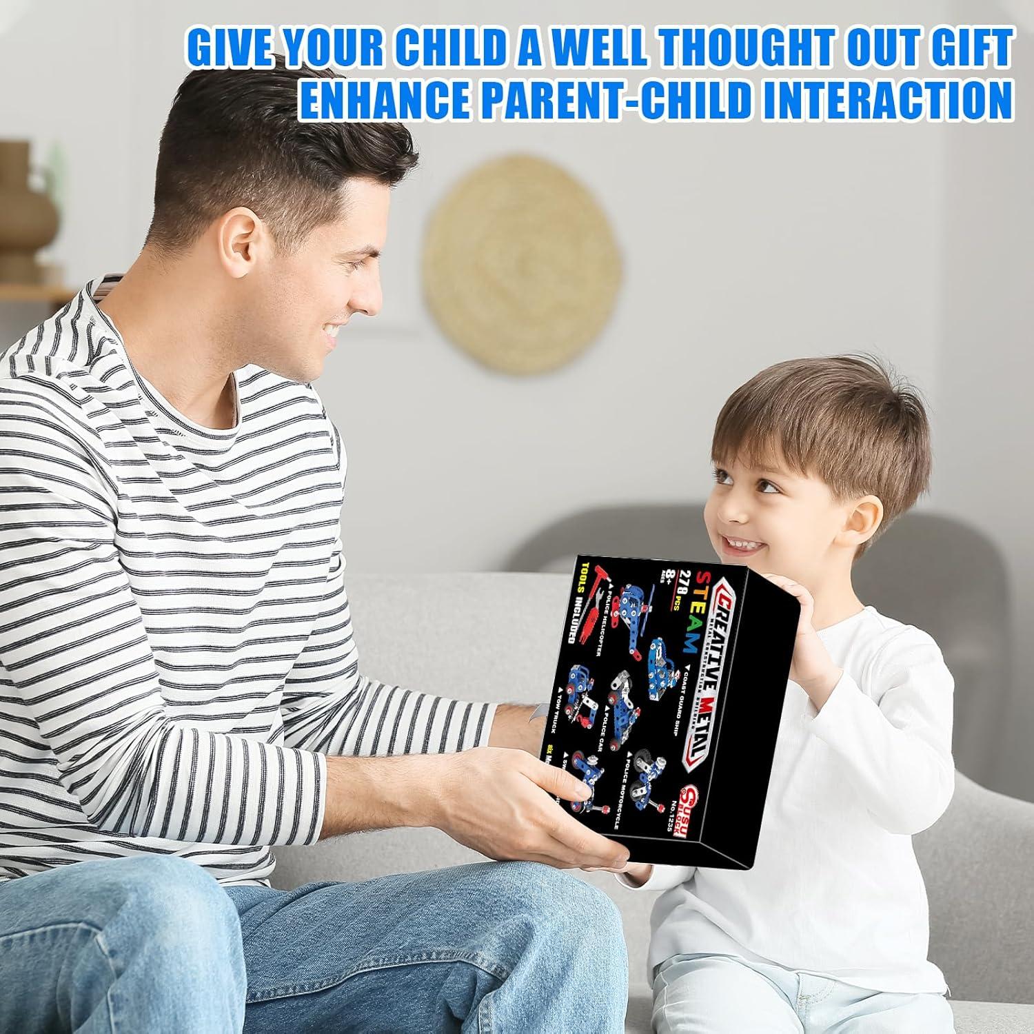 Set de Juguetes de Construcción Policías PANPAPA 279 Piezas