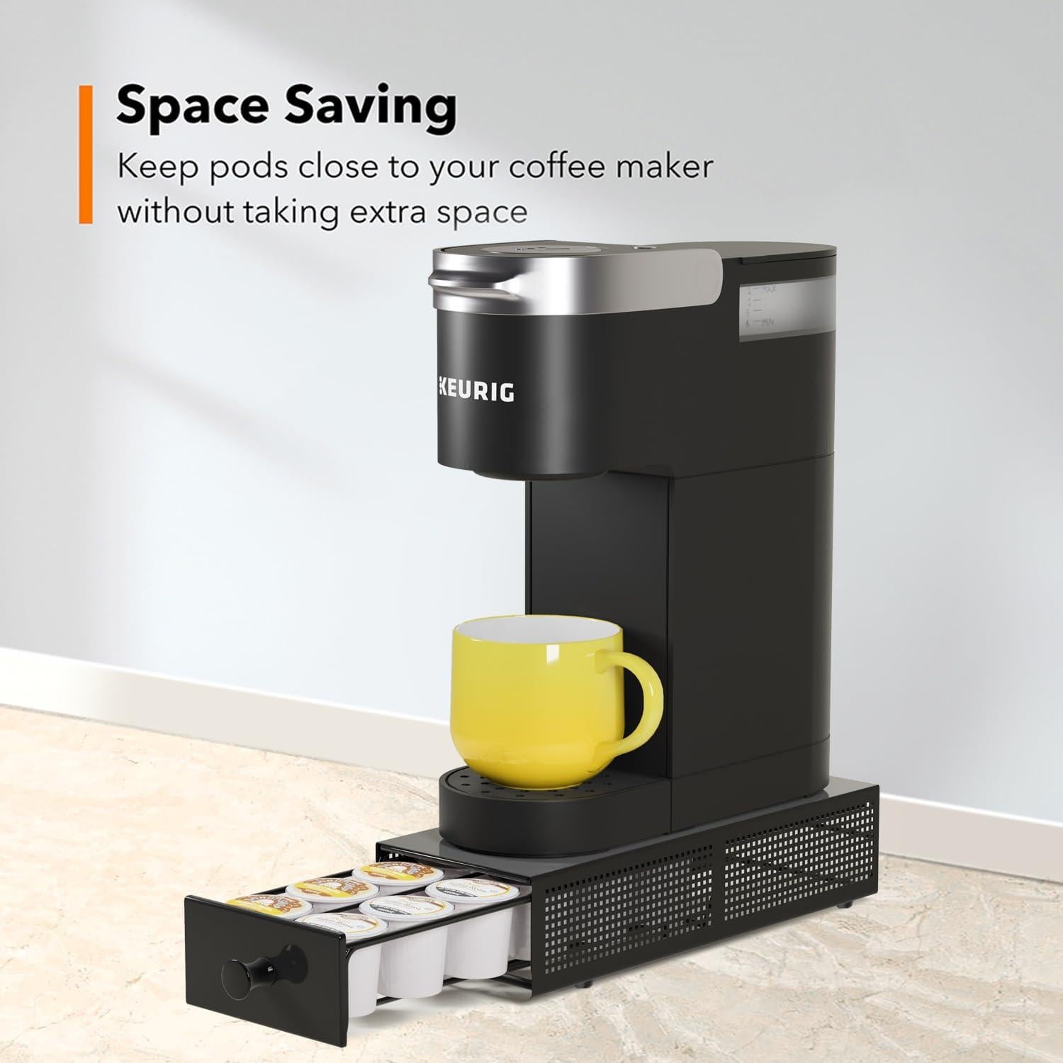 Soporte Organizador de Cajón para K Cup SICHEER - 12 Cápsulas