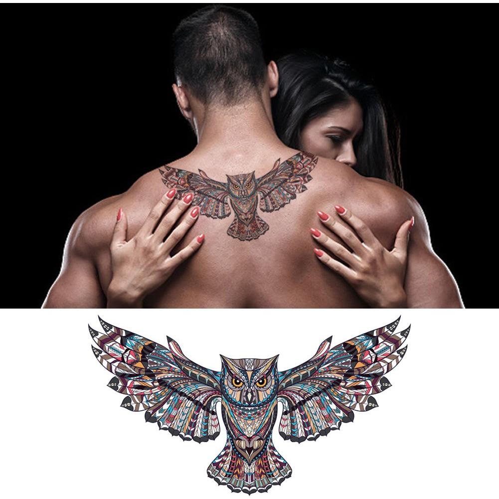 Tatuajes Temporales Grandes VIWIEU 3D Realistas - 5 Hojas