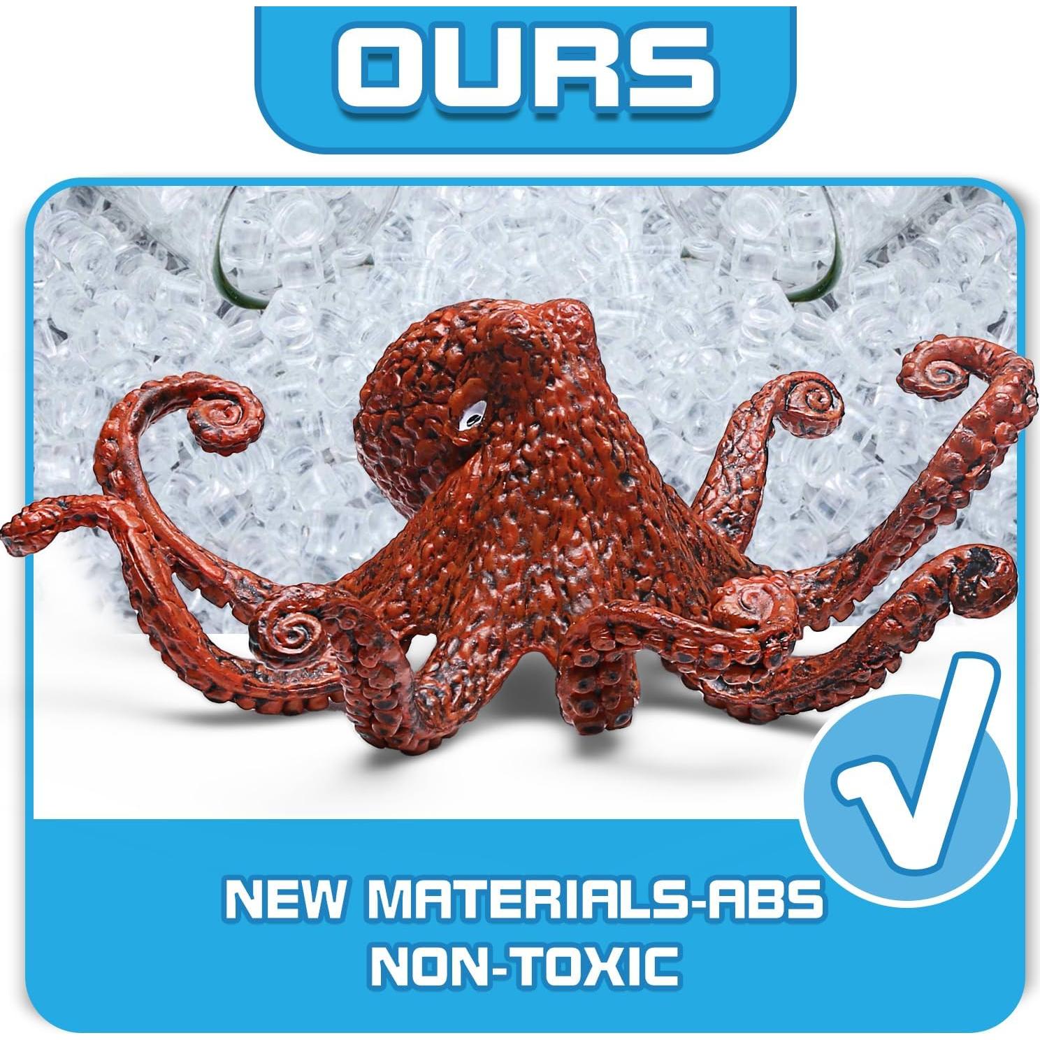 Paquete de 12 Juguetes de Animales Marinos KarberDark