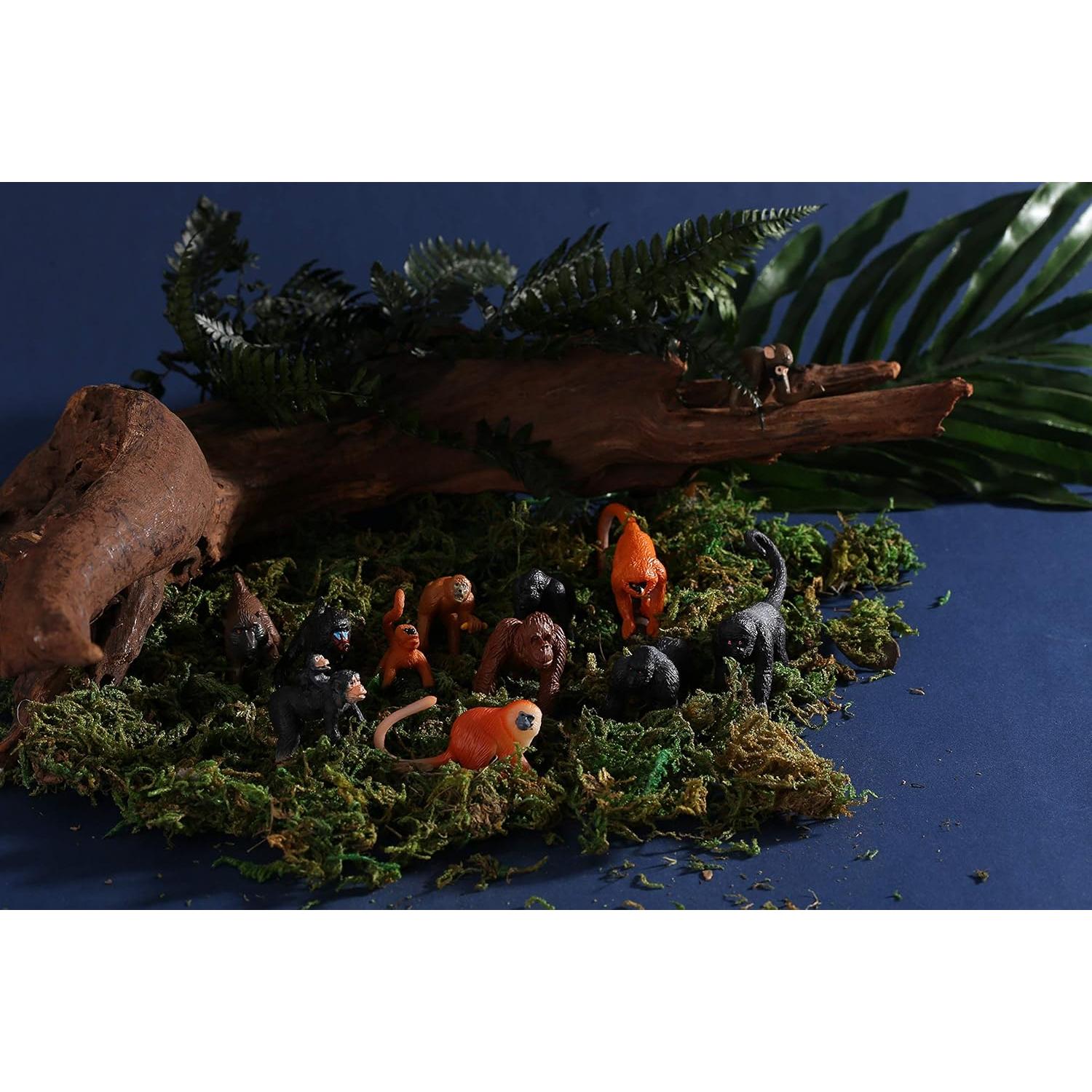 Conjunto de Figuras de Animales Realistas 24 Pcs Kunyida