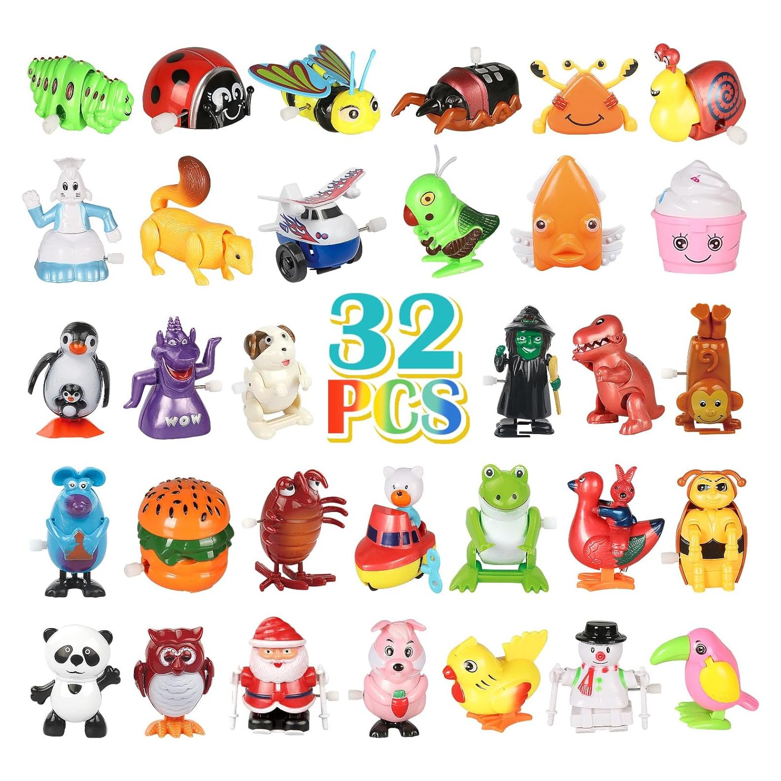 32 Juguetes de Resorte Aodong para Niños - Diversión y Regalos