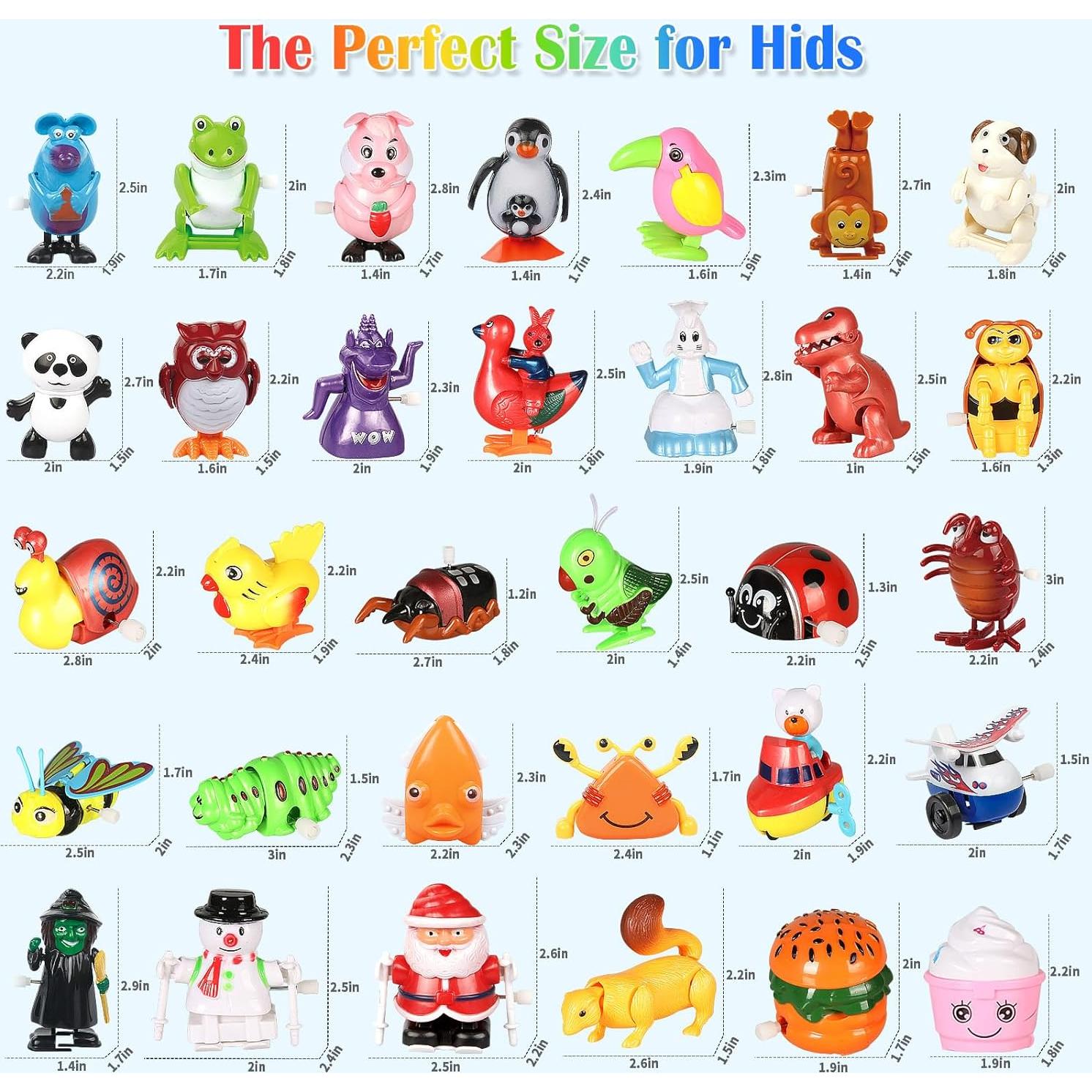 32 Juguetes de Resorte Aodong para Niños - Diversión y Regalos