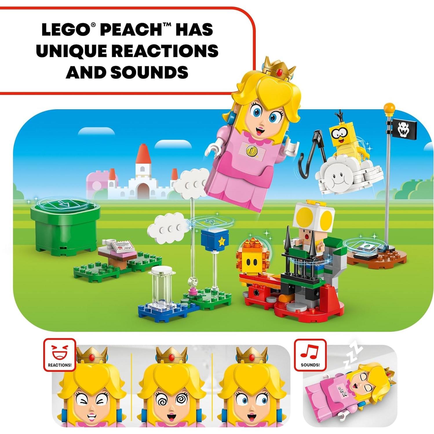 LEGO Super Mario Aventuras con Princesa Peach 71441 - Set de Juego