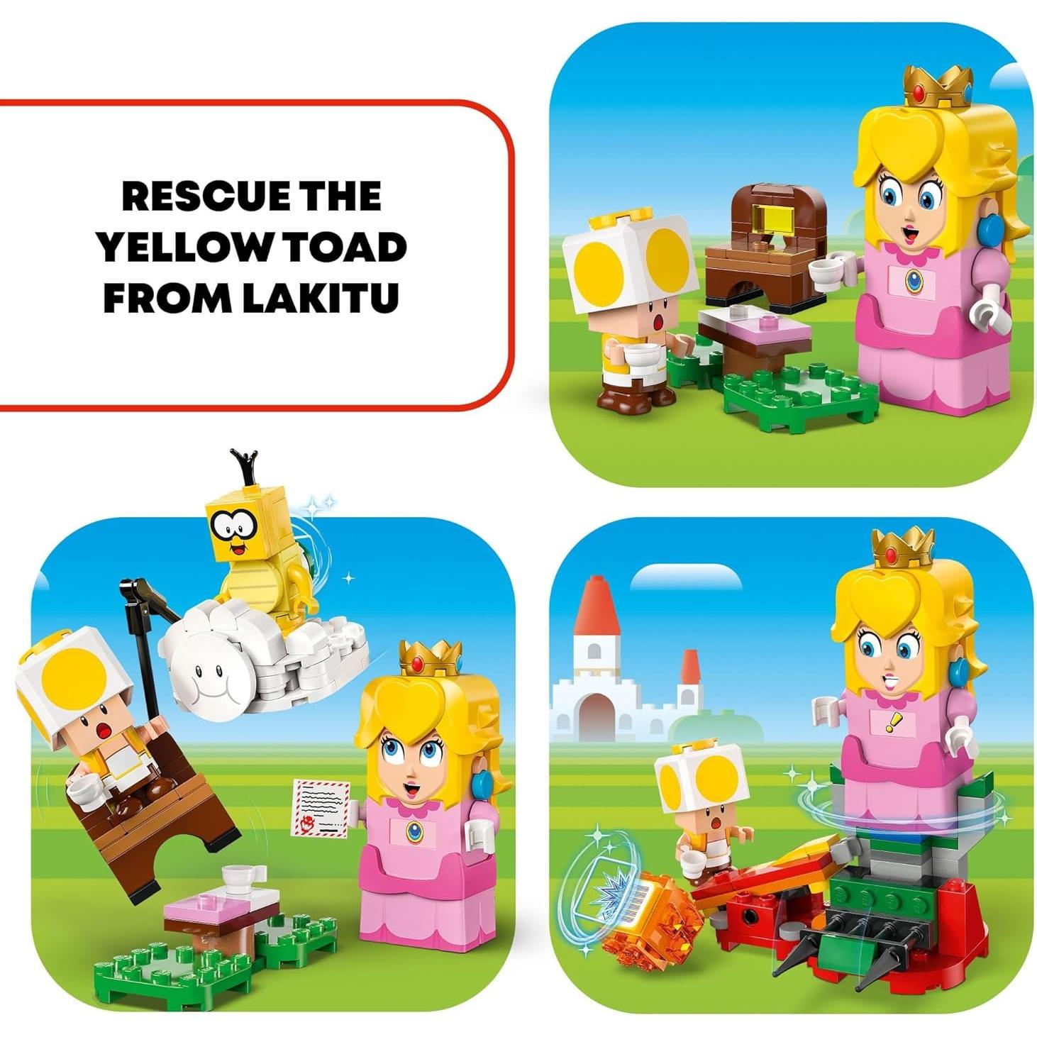 LEGO Super Mario Aventuras con Princesa Peach 71441 - Set de Juego