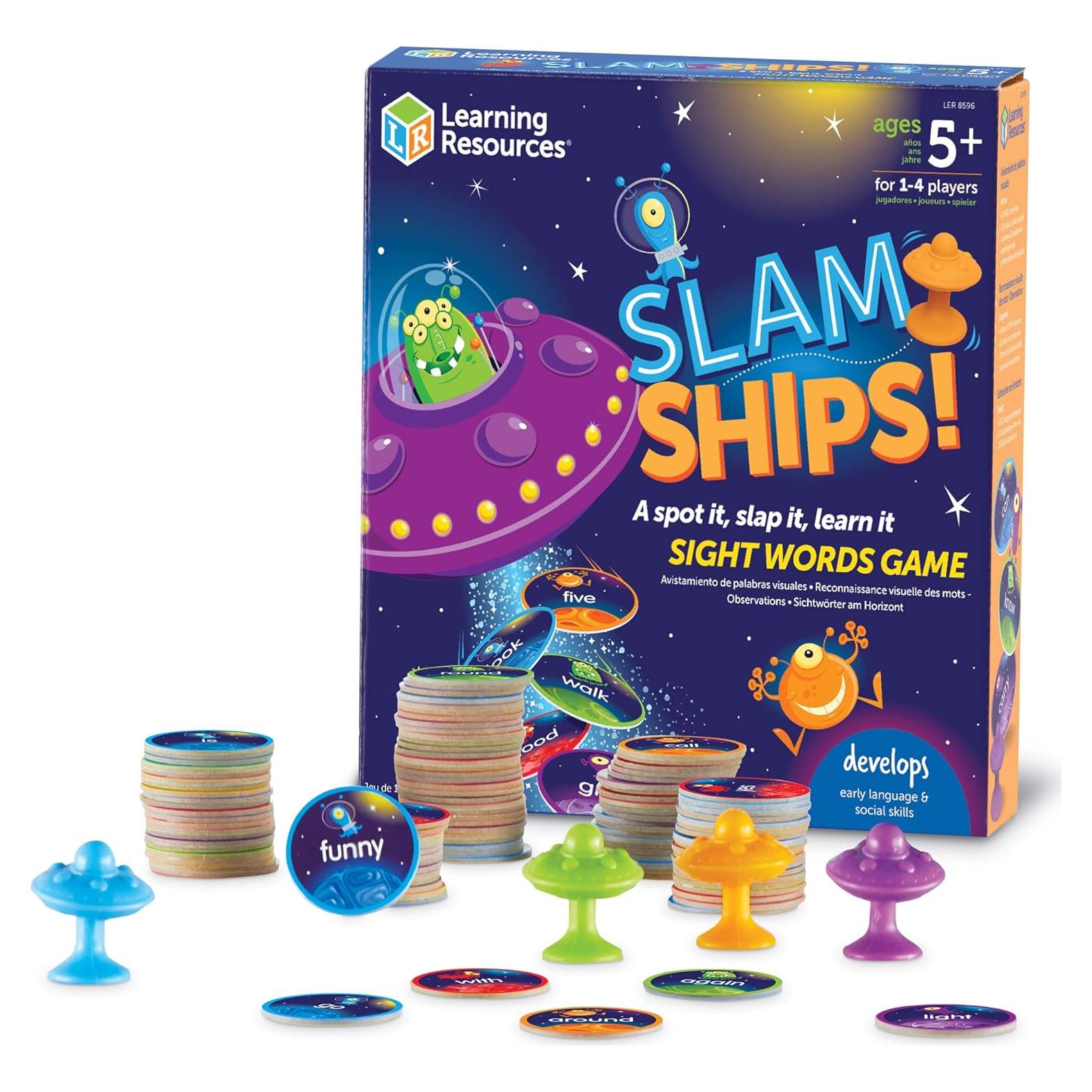 Juego de Palabras Visuales Slam Ships Learning Resources - 5+ Años