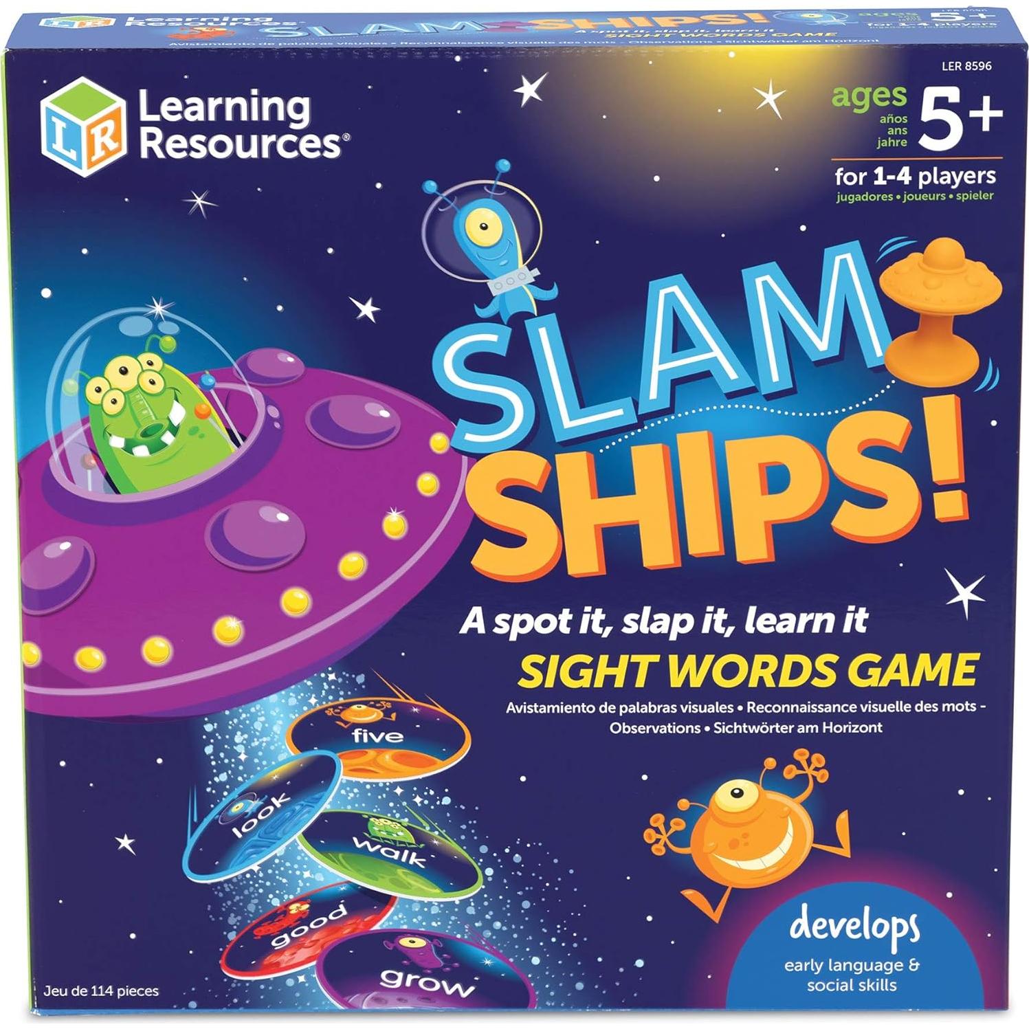Juego de Palabras Visuales Slam Ships Learning Resources - 5+ Años