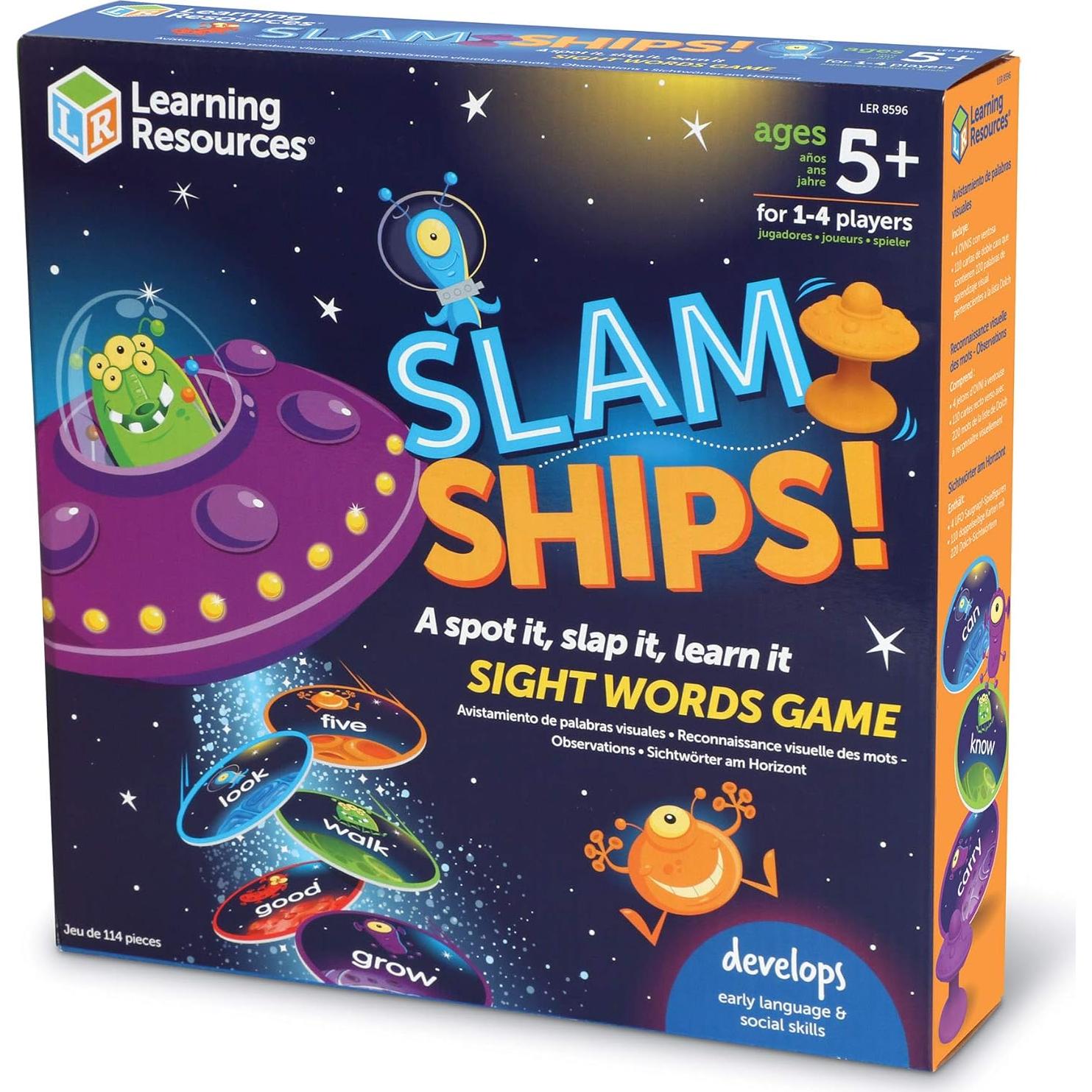 Juego de Palabras Visuales Slam Ships Learning Resources - 5+ Años