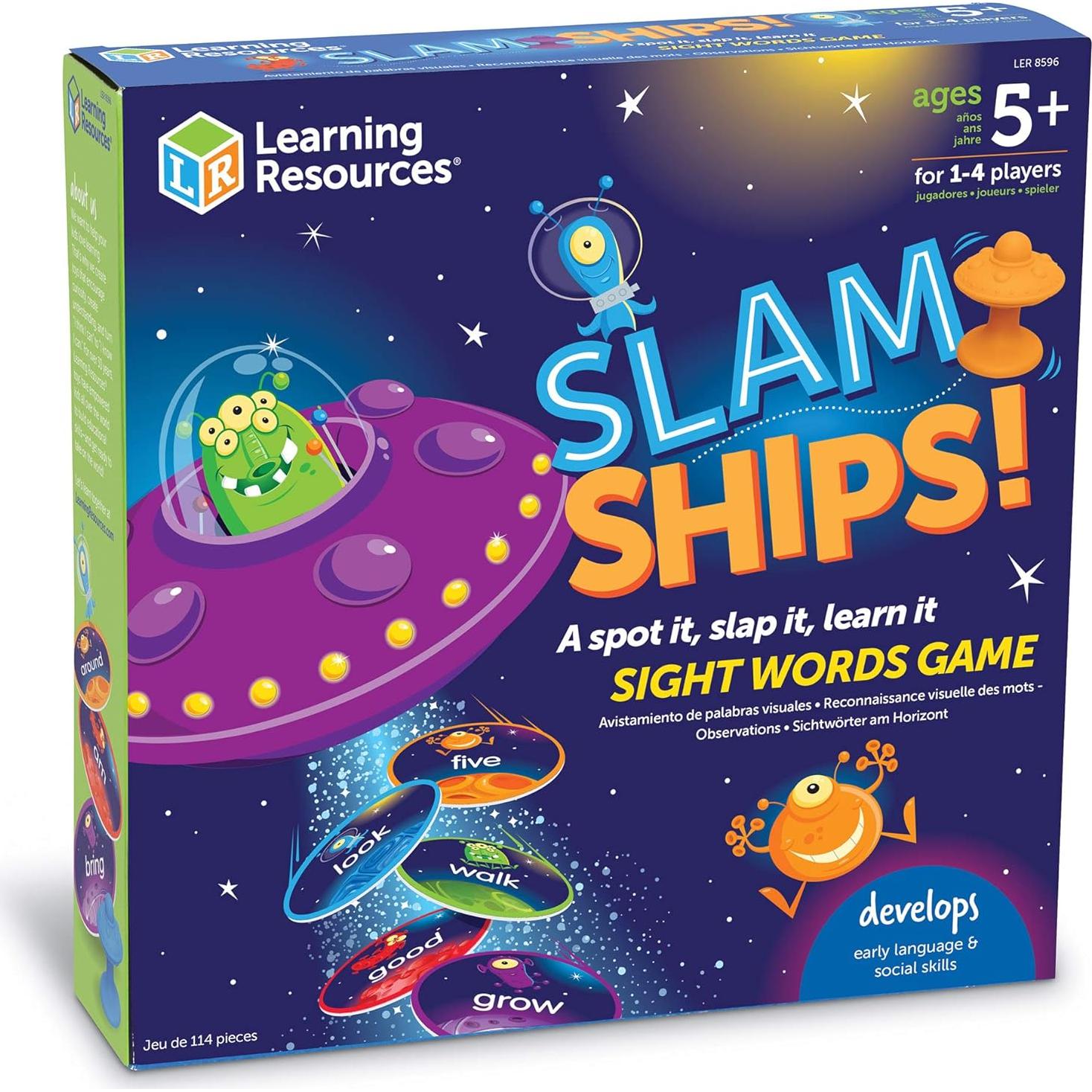 Juego de Palabras Visuales Slam Ships Learning Resources - 5+ Años