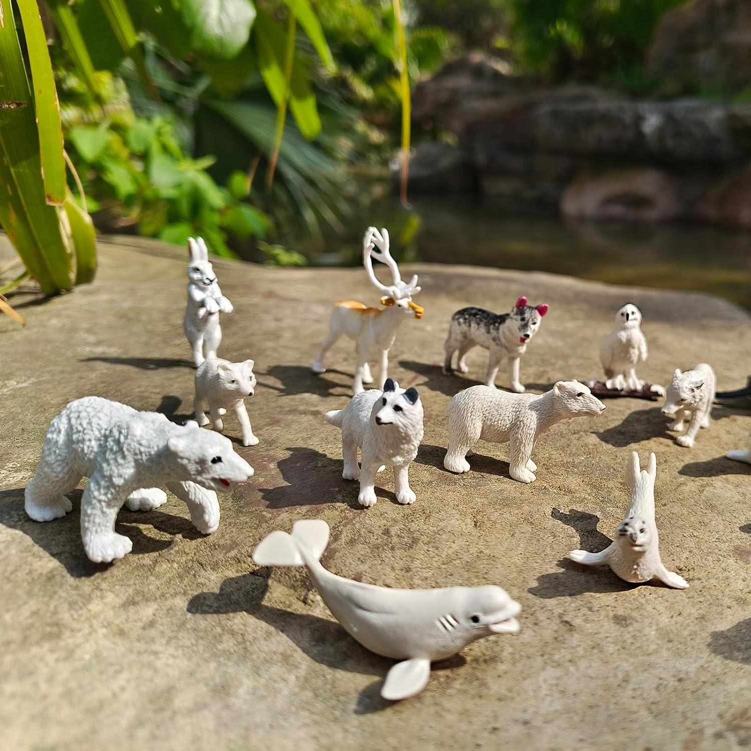 26 Piezas Figuras Animales Árticos SCAHOW - Juguetes Educativos