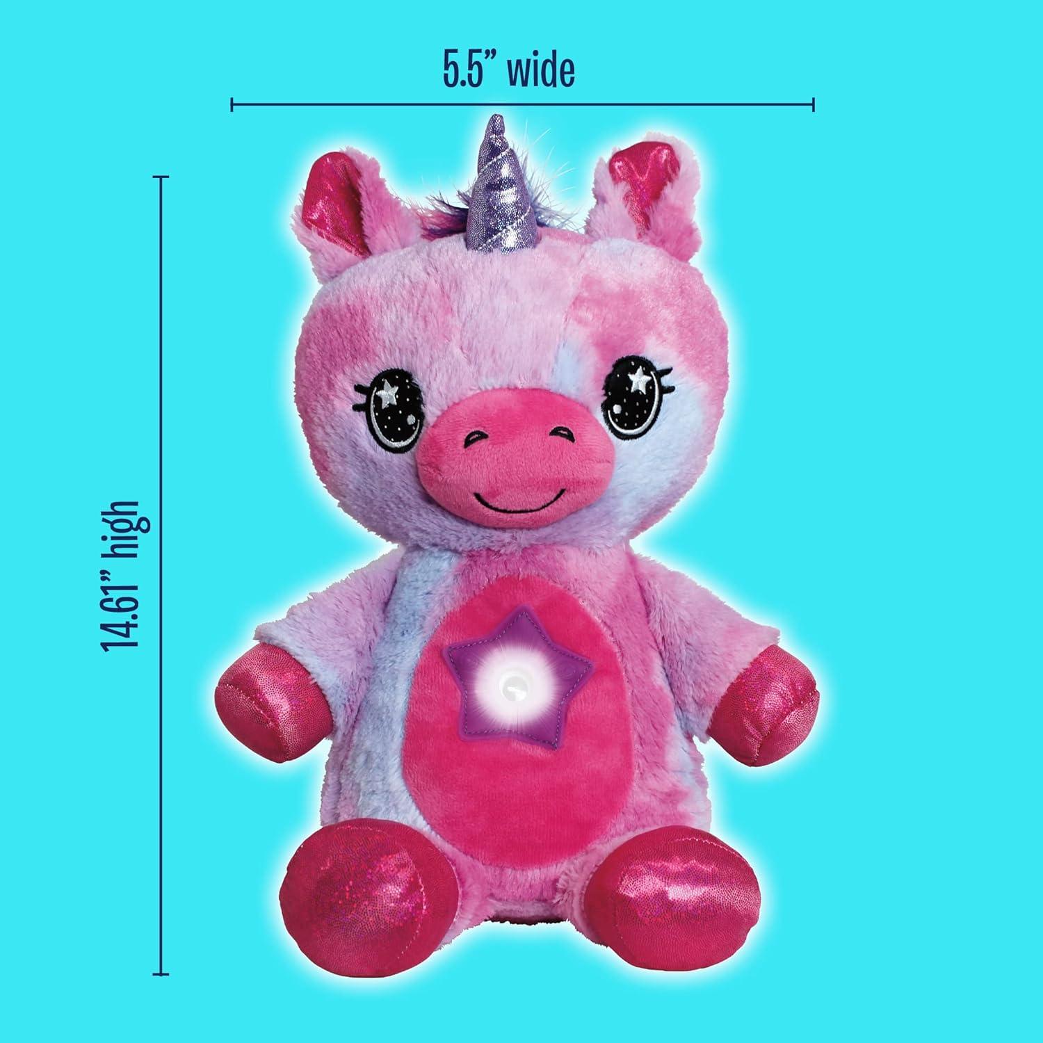 Luz Nocturna Peluche Unicornio Ontel 18.5x14.2 cm Rosa