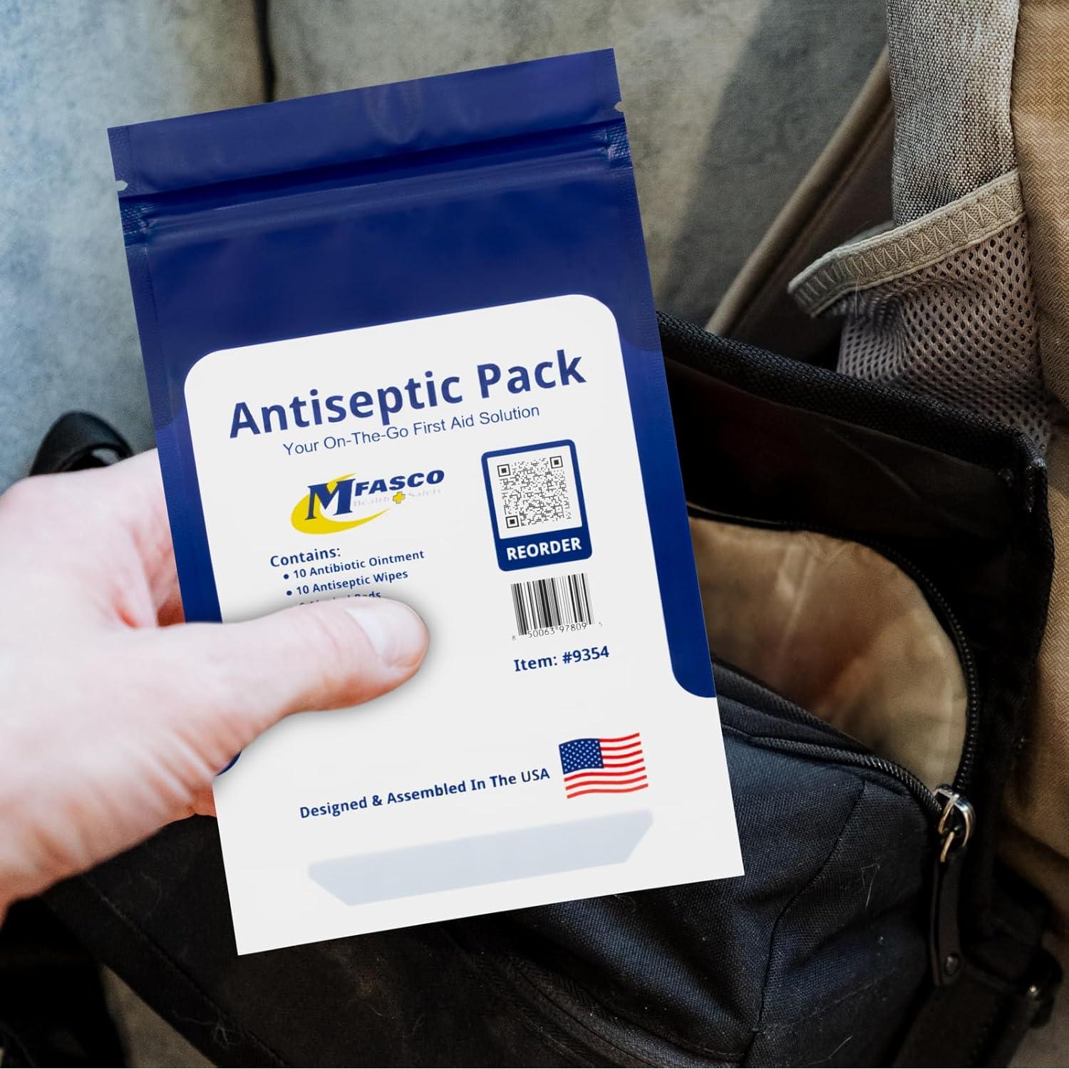 Kit de Primeros Auxilios MICHIGAN FIRST AID Antisépticos