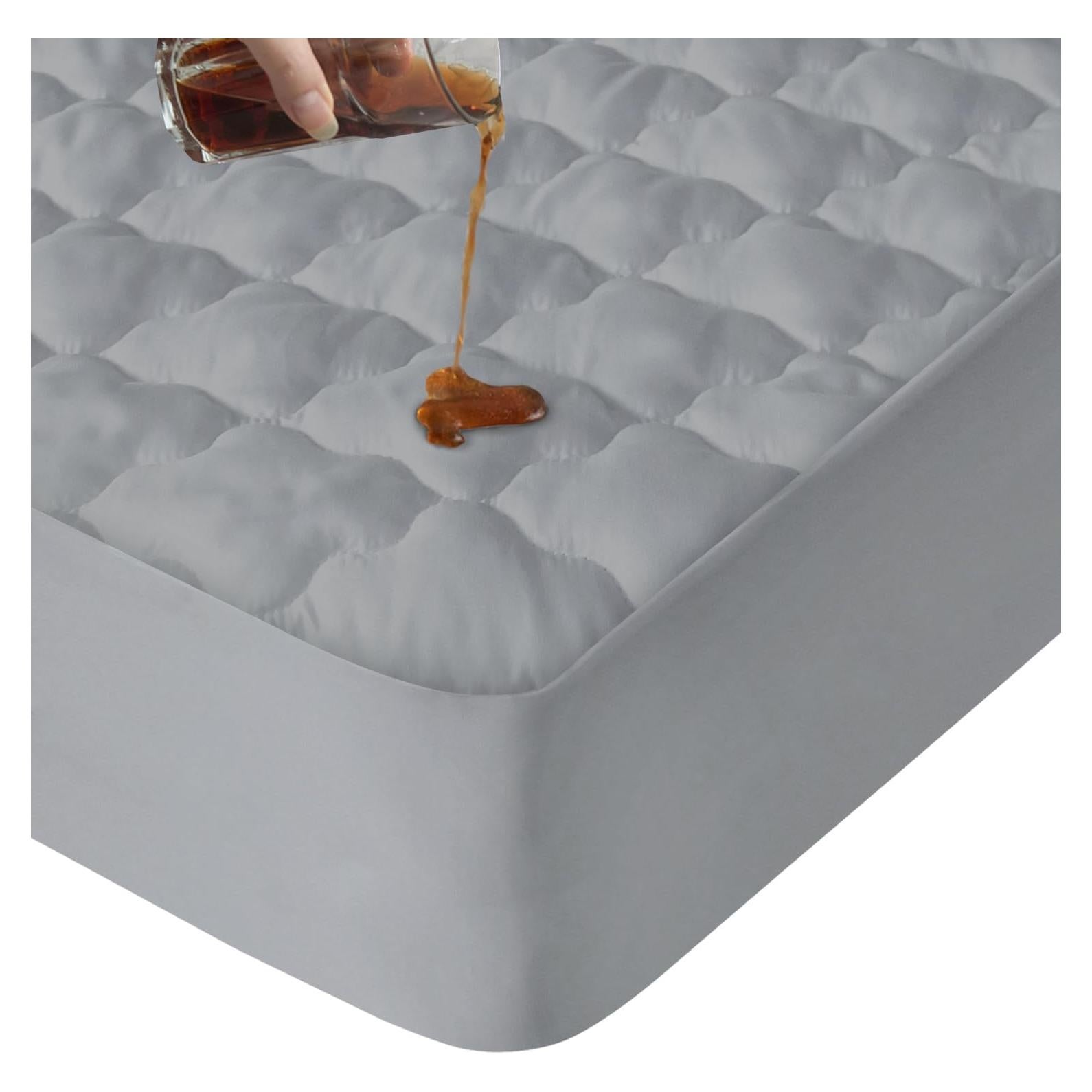 Protector de Colchón Twin SPRINGSPIRIT Impermeable Acolchado 35.56 cm