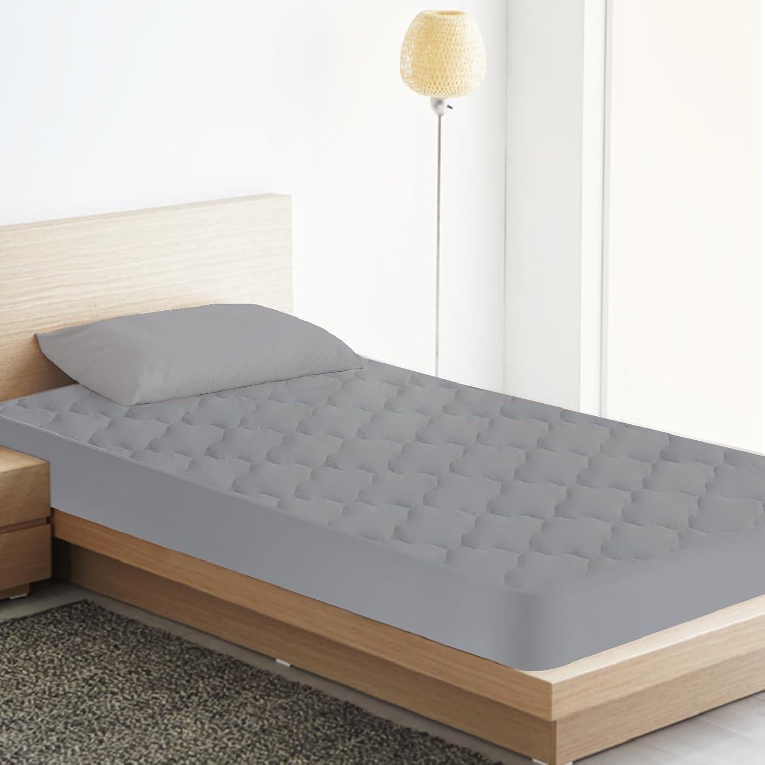 Protector de Colchón Twin SPRINGSPIRIT Impermeable Acolchado 35.56 cm