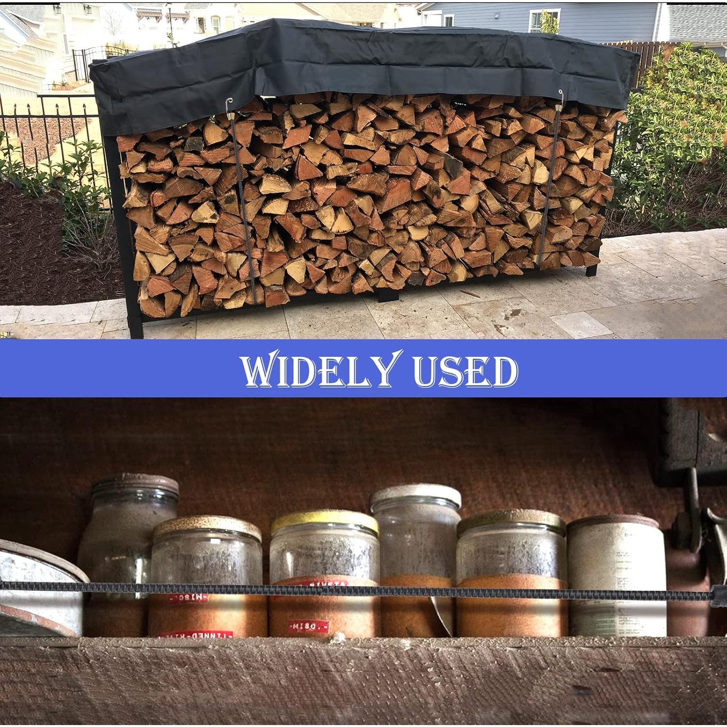 Paquete de 15 Cuerdas Bungee KALIONE 25.4 cm Alta Resistencia